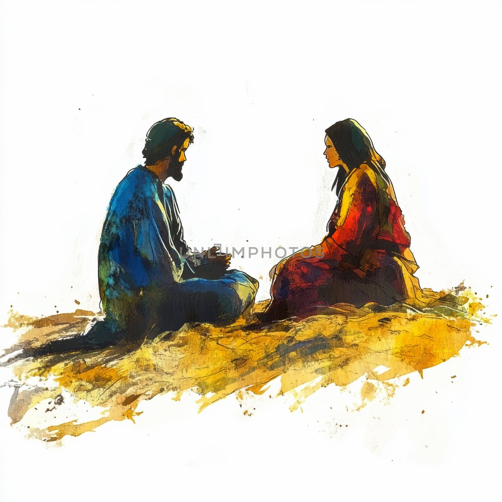 watercolor jesus nativity scene digital clipart on white background --chaos 30 --style raw --stylize 300 --v 6.1 Job ID: 29eef2fb-828a-4553-bd41-7007e1c34f4e