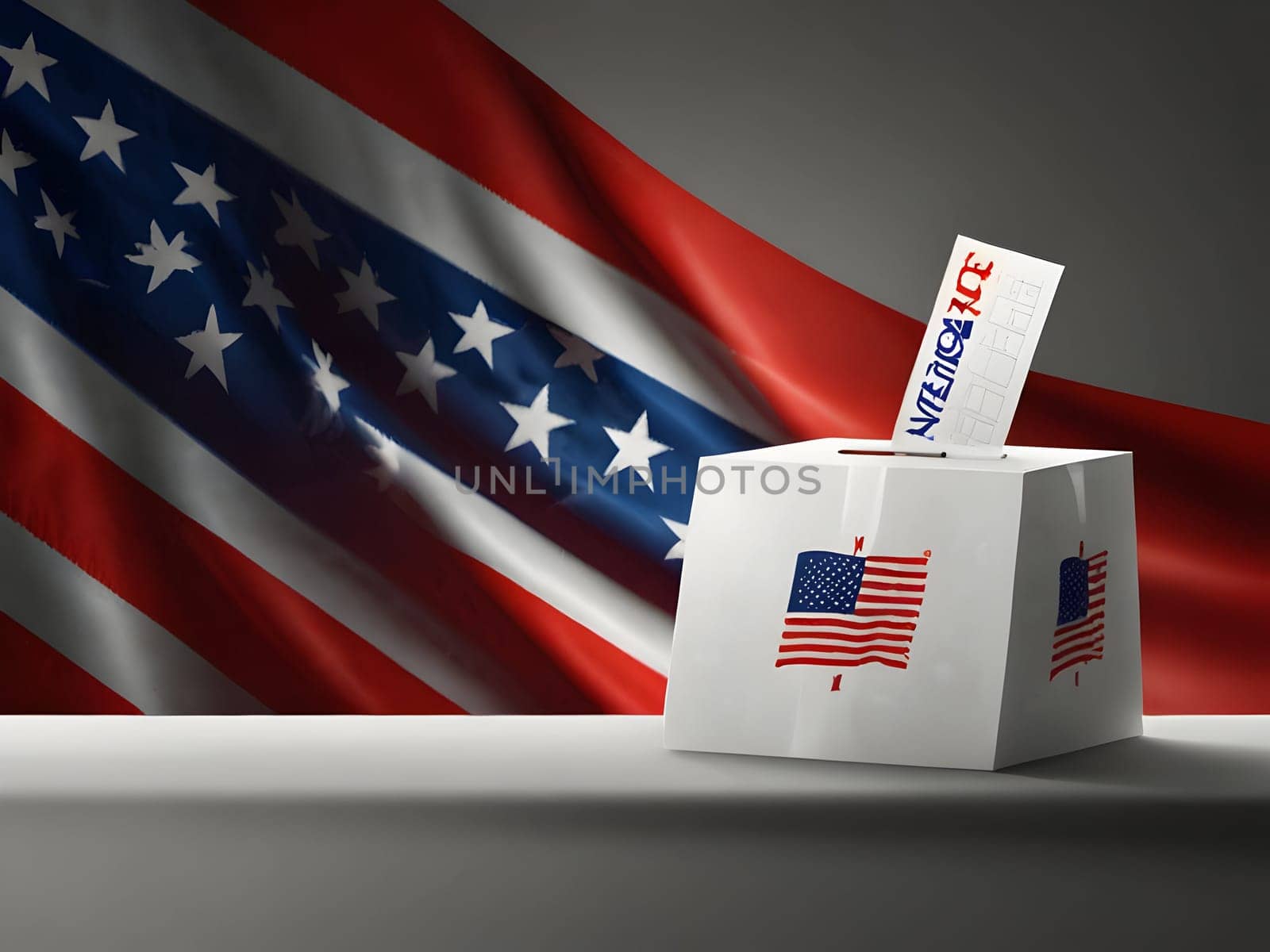 Abstract design for the election voting