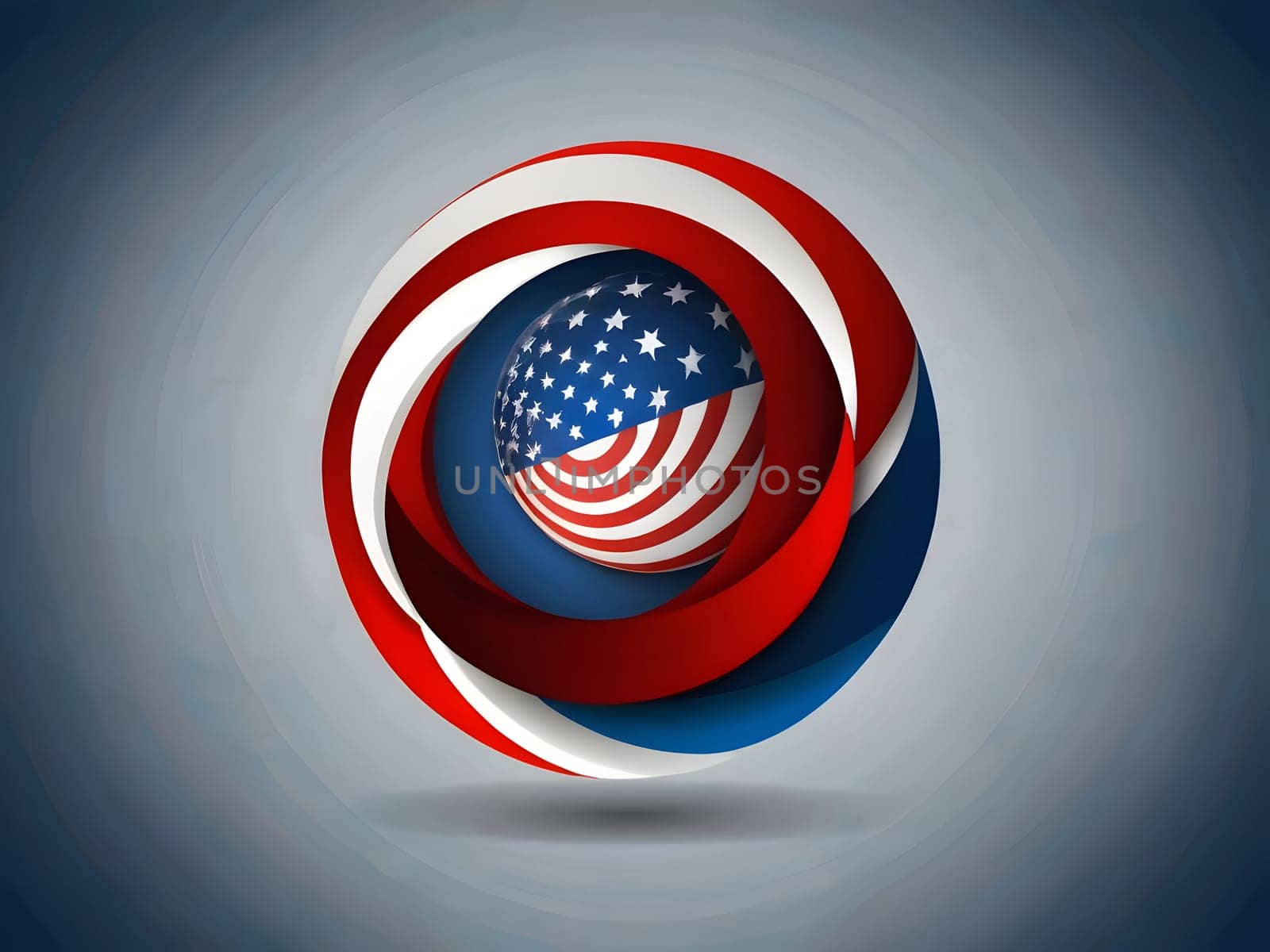 Abstract design for the election voting