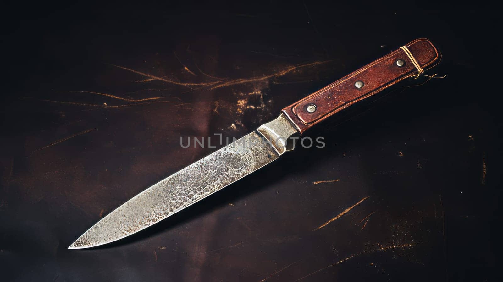 A barber's vintage straight razor