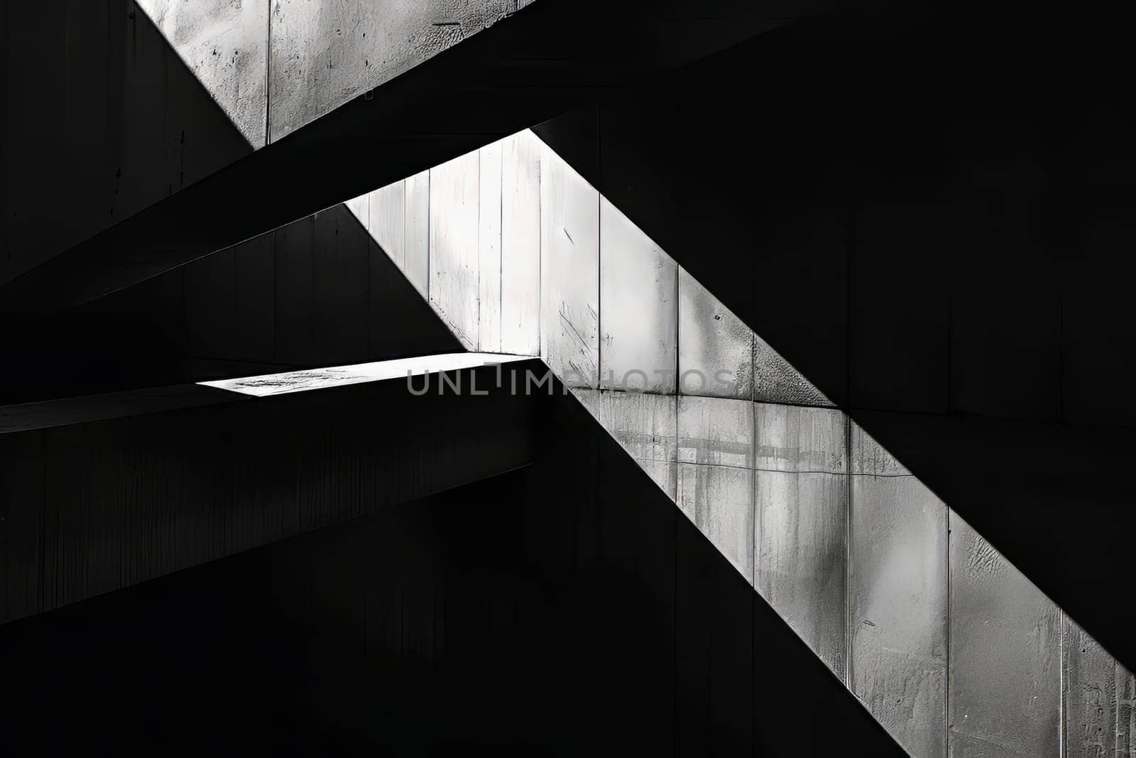 A minimalist abstract photograph, with stark compositions and dramatic lighting
