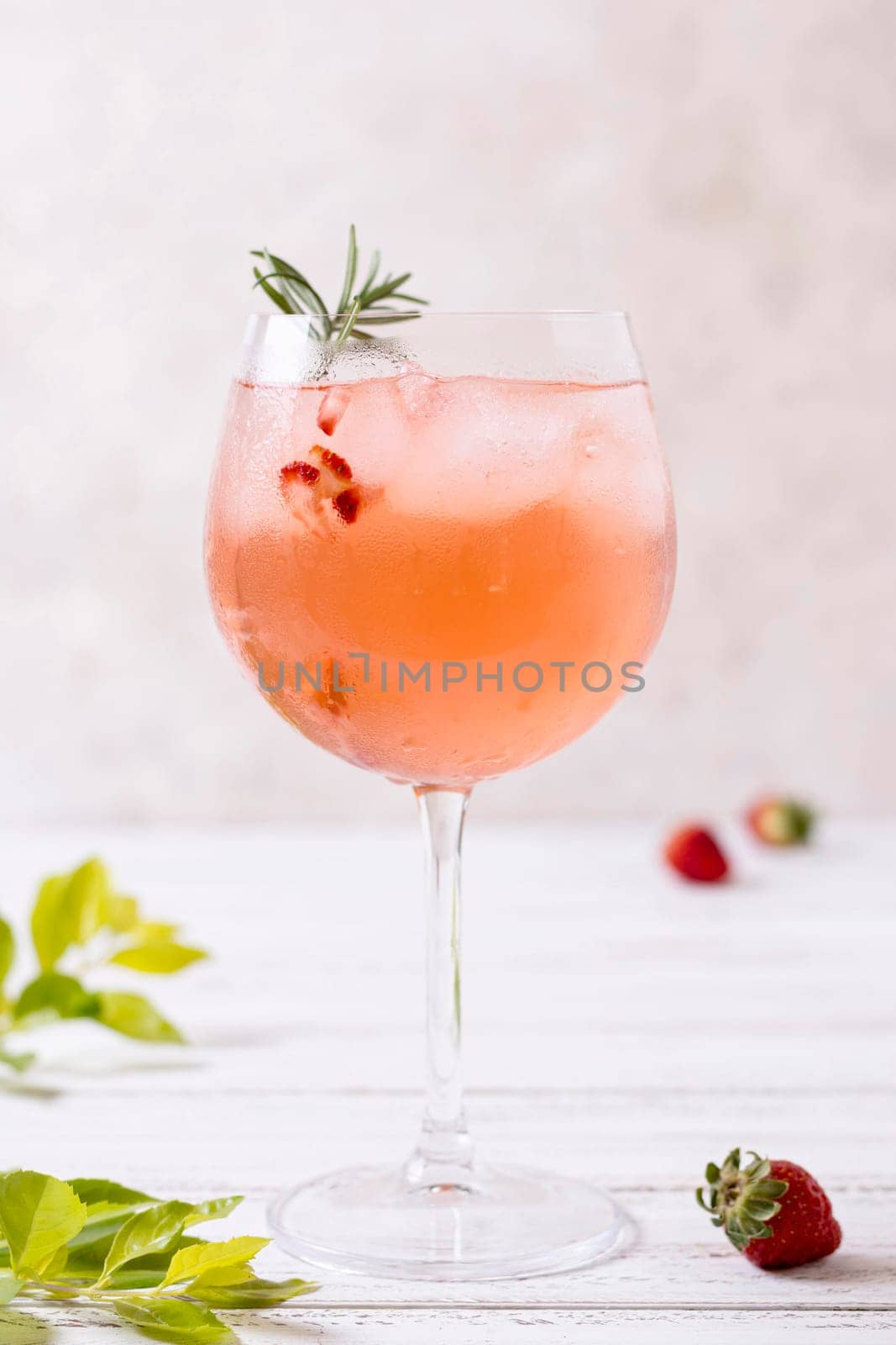 close up refreshing alcoholic cocktail ready be served. Beautiful photo