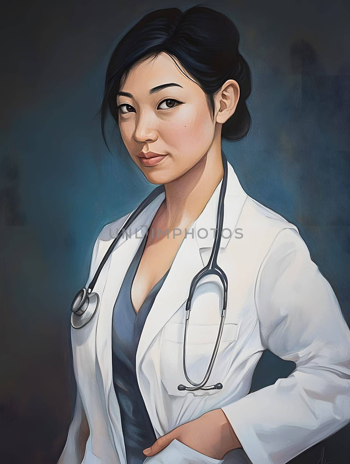 Medical Medicine Female Asian Healthcare Doctor Woman