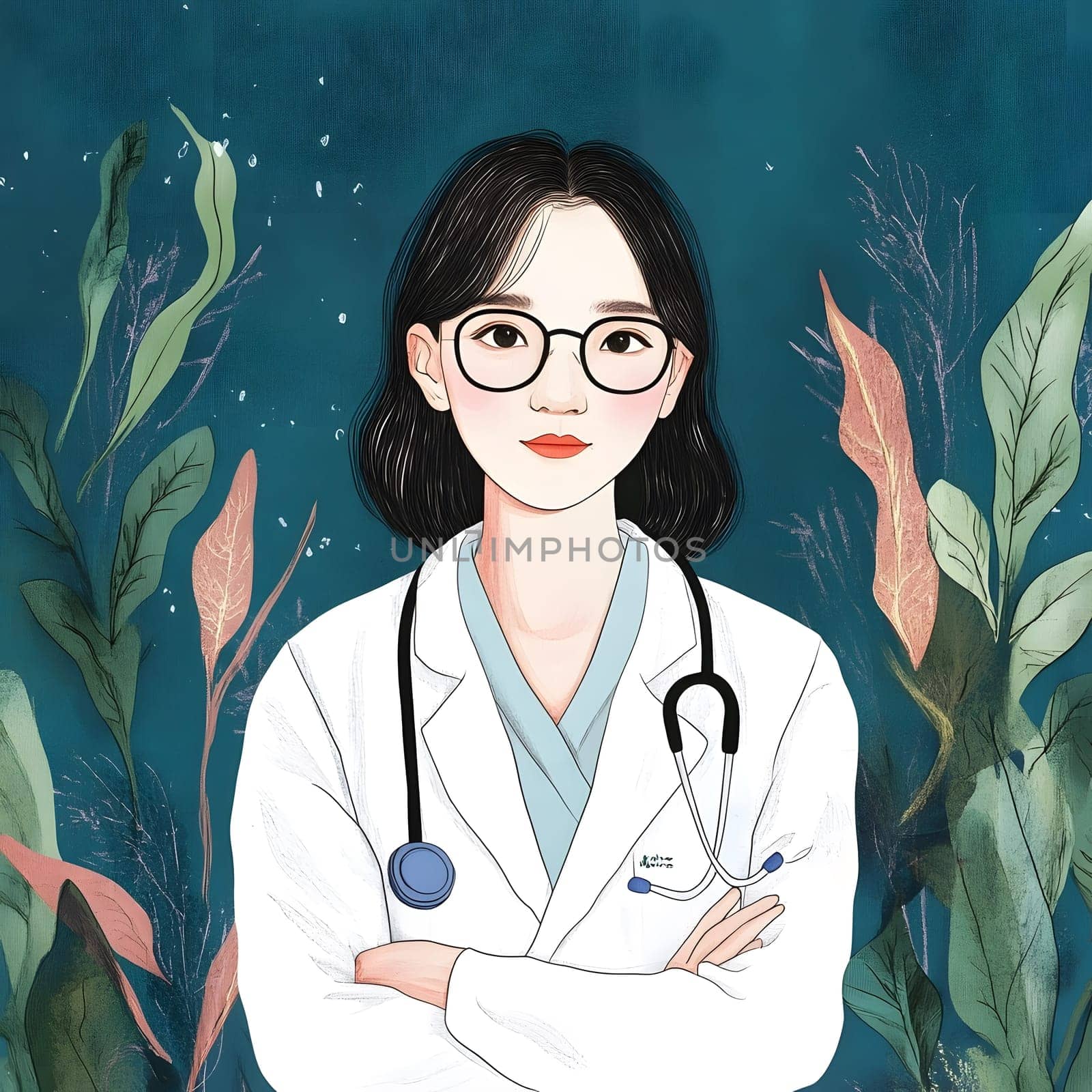Medical Medicine Female Asian Healthcare Doctor Woman