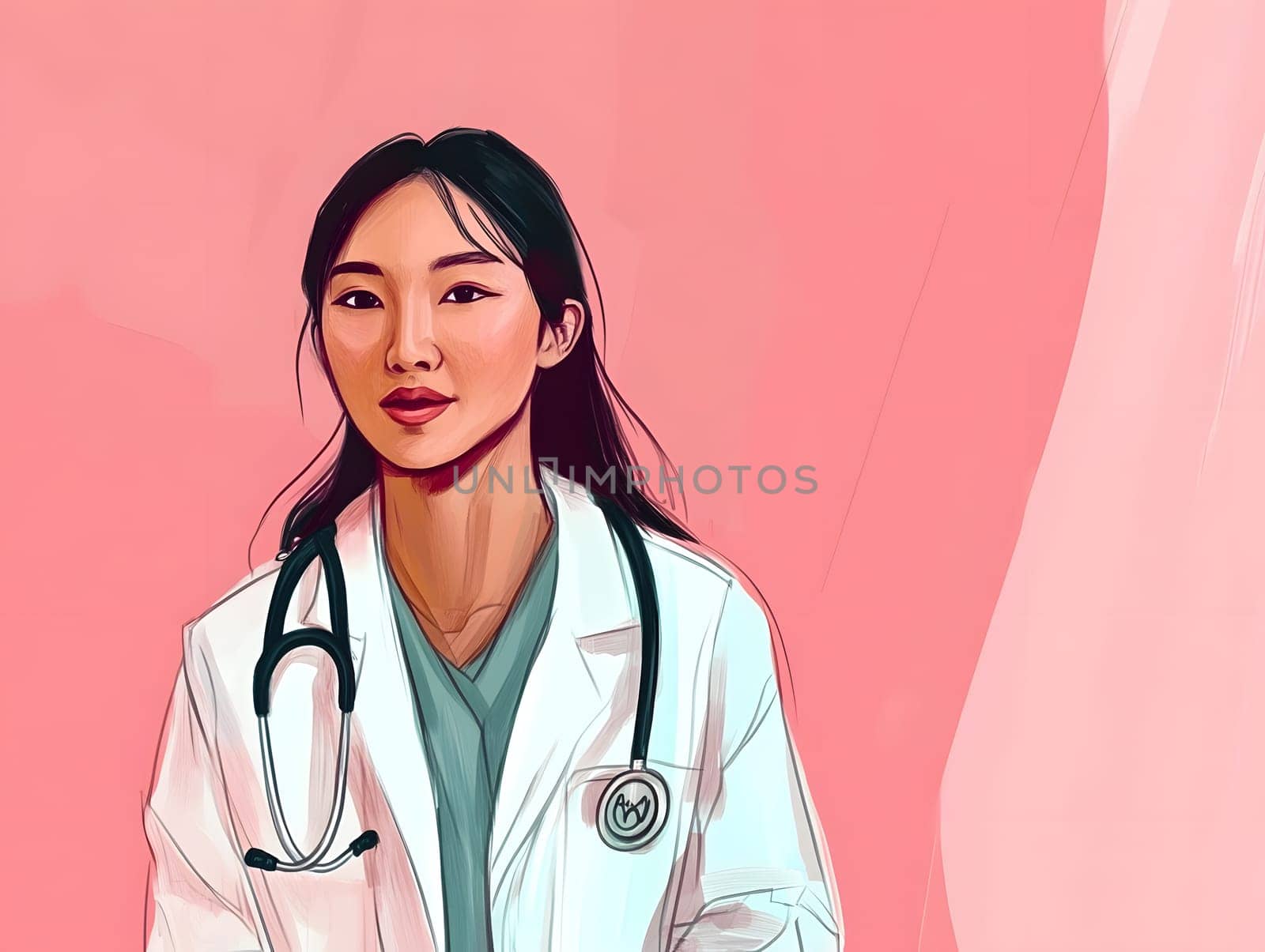 Medical Medicine Female Asian Healthcare Doctor Woman
