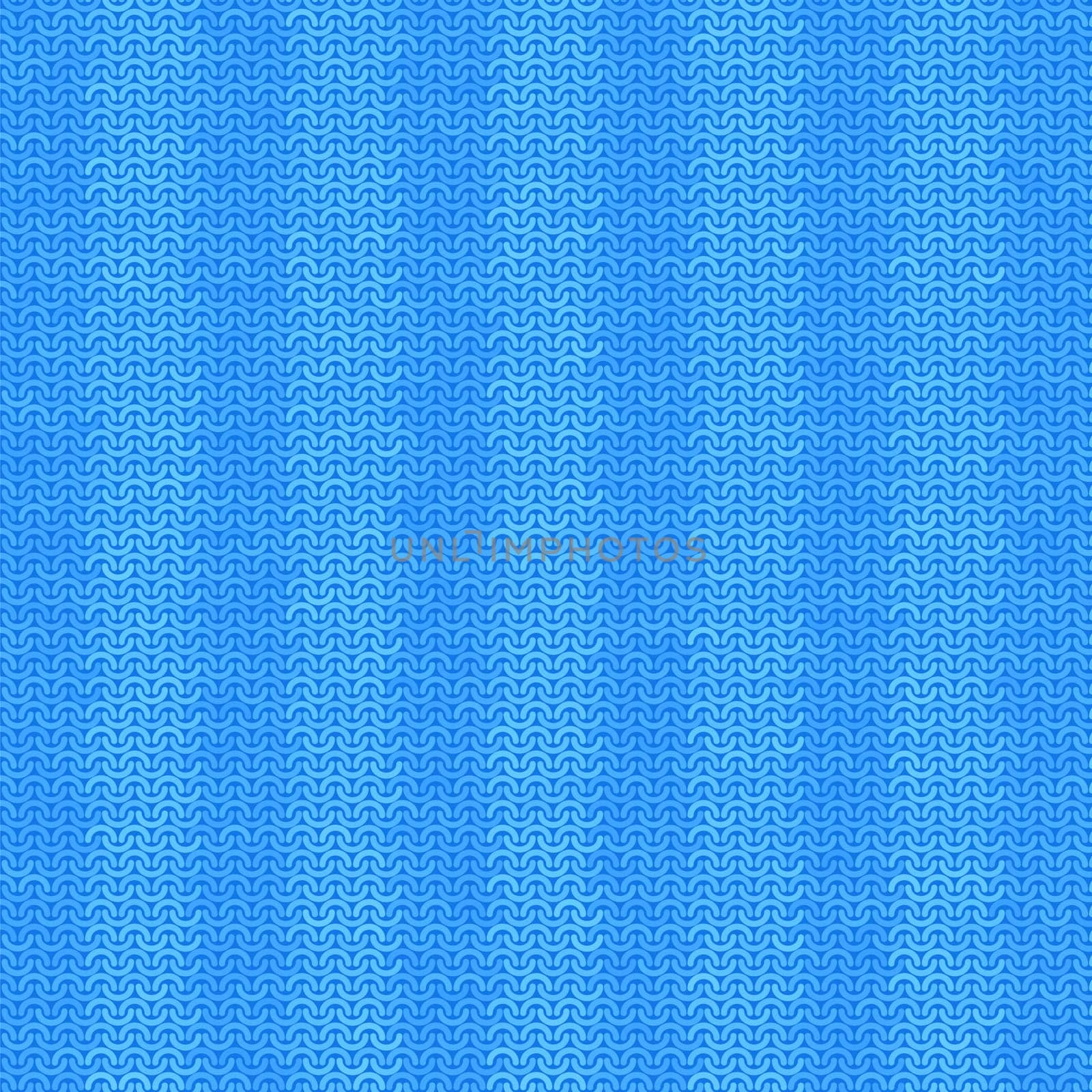 Vector Stylish Knit. Blue Knitted Texture. Woolen Pullover Canvas Print. Winter Fabric Pattern.