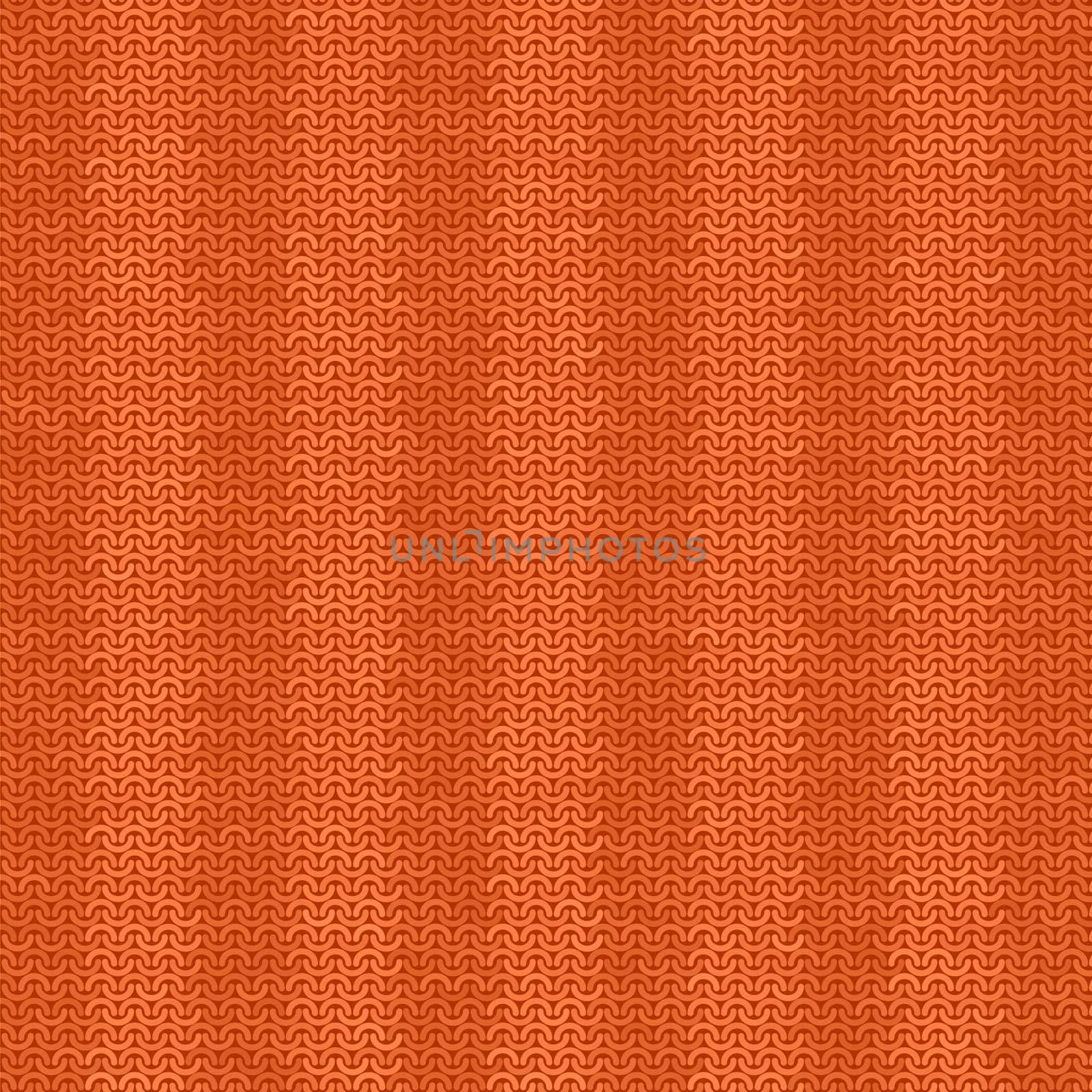Raster Stylish Knit. Red Knitted Texture. Woolen Pullover Canvas Print. Winter Fabric Pattern.