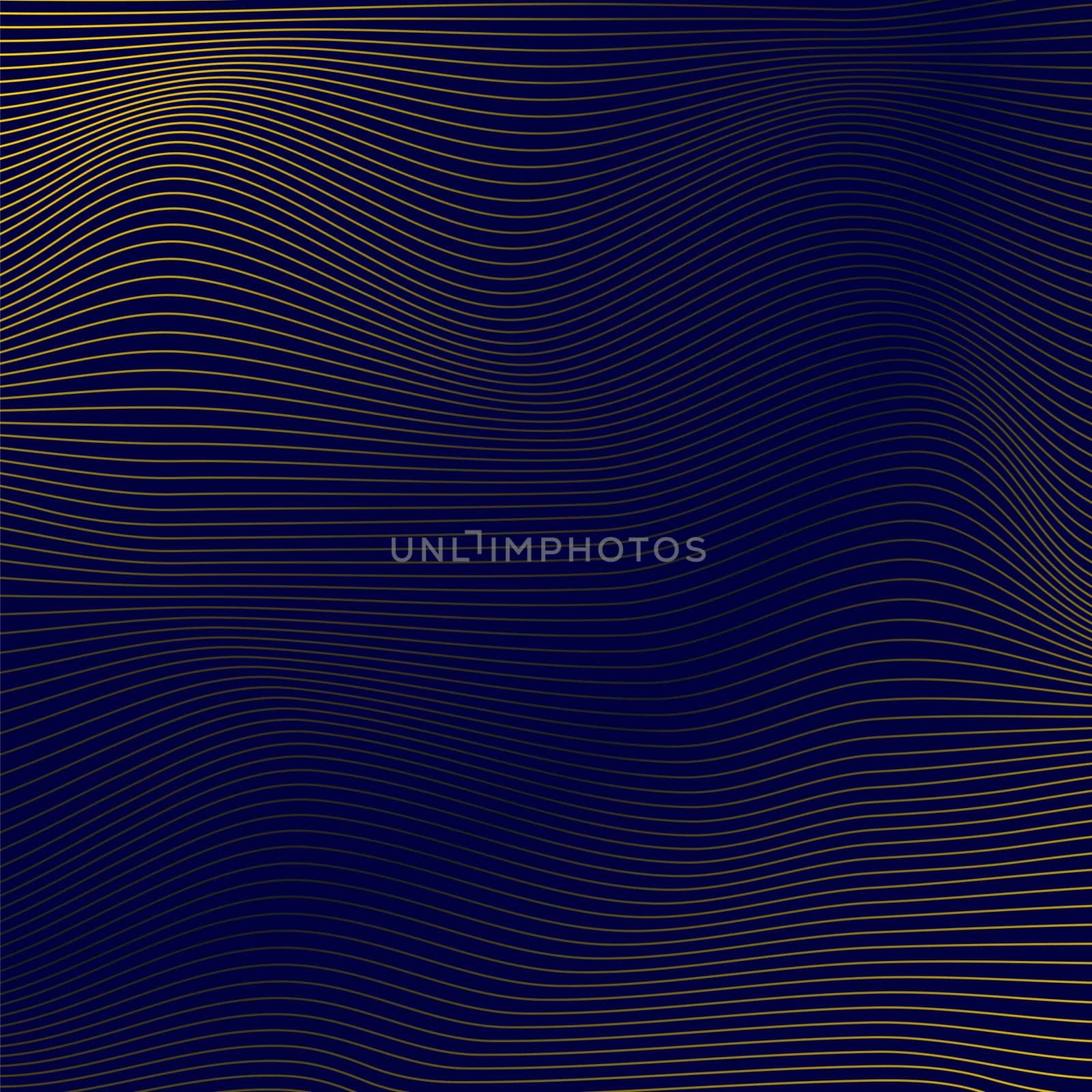Vector abstract glowing wave lines on dark blue background. Striped lines texture. Dynamic wave pattern. Modern flowing wavy lines. Futuristic technology concept.