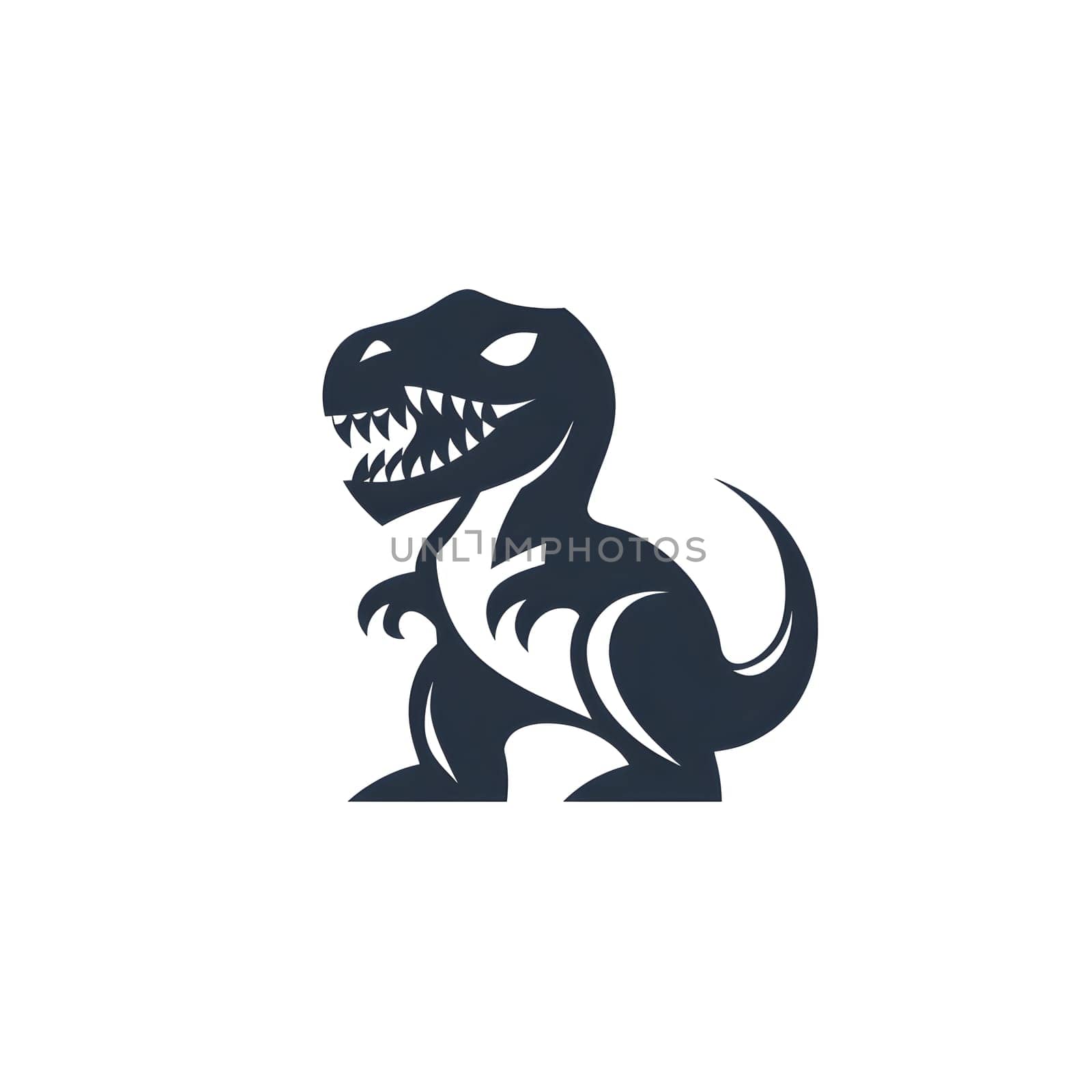Cartoon Dinosaur T-Rex Historic Reptile Icon Symbol