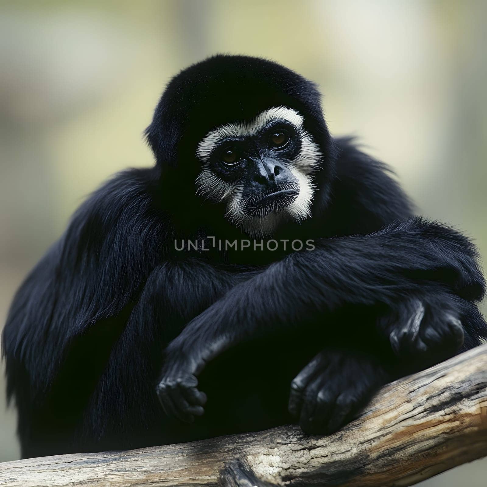 Wild Gibbon Primate Monkey Ape Animal