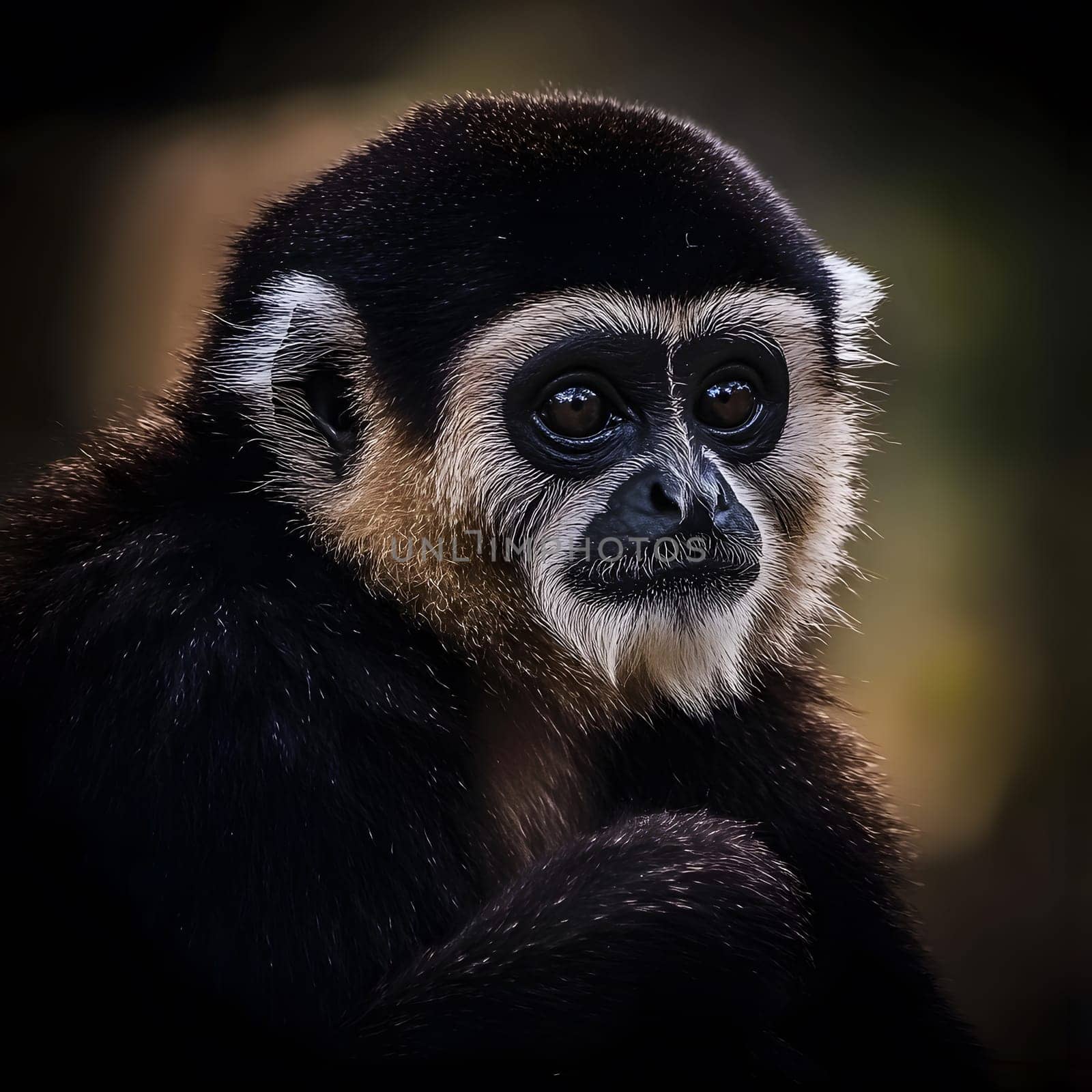 Wild Gibbon Primate Monkey Ape Animal