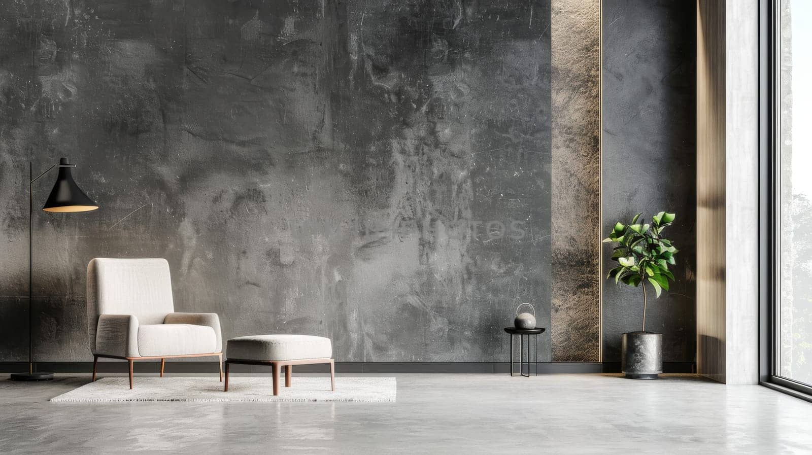 Elegant home decor with ample copy space, perfect for your marketing message