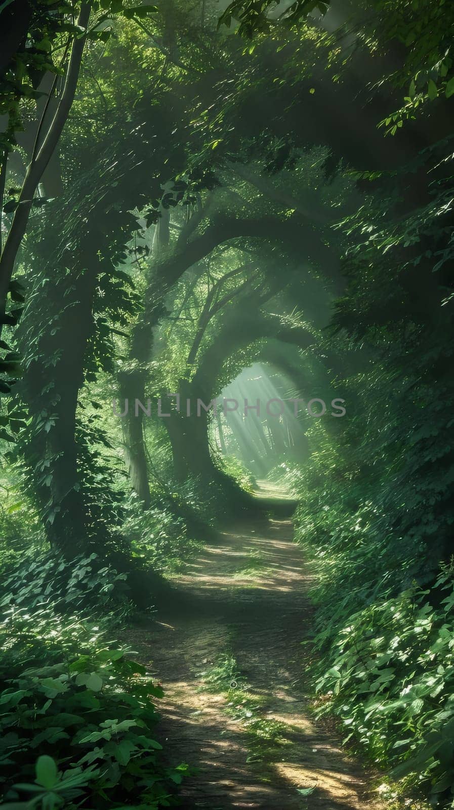 Mysterious forests hiding secret pathways