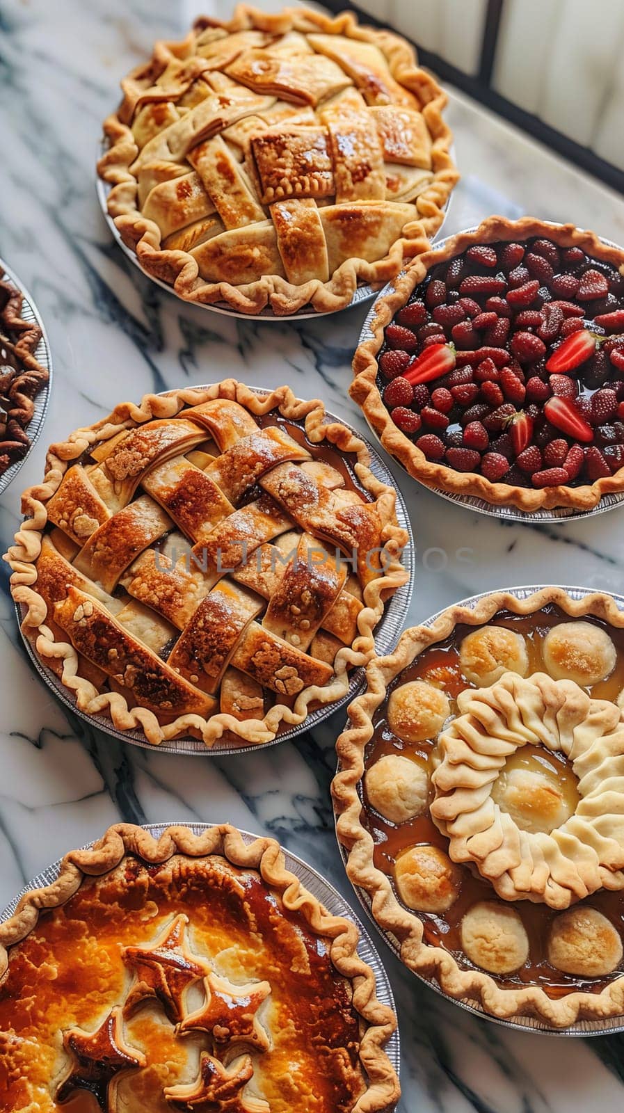 National Pie Day slices and flaky crusts