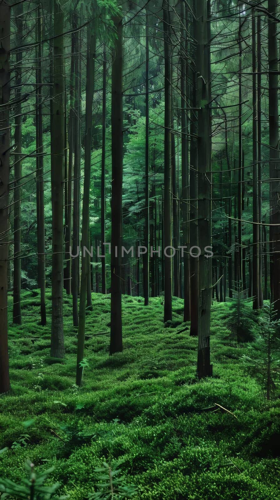 Serene cedarwood forests perfumed with cedarwood