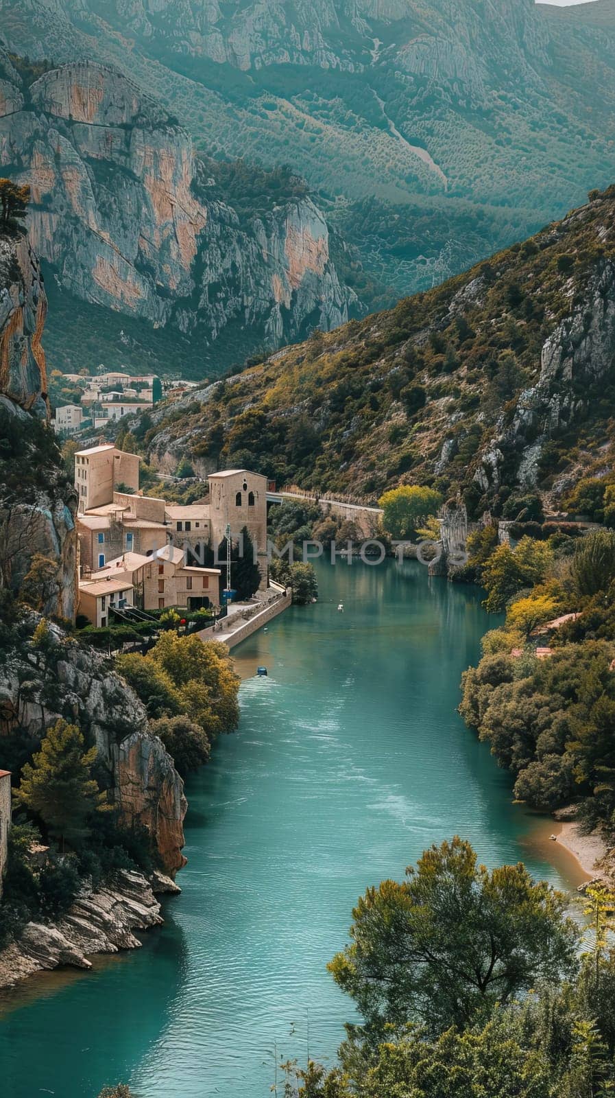 Tranquil river valleys dotted with charming villages