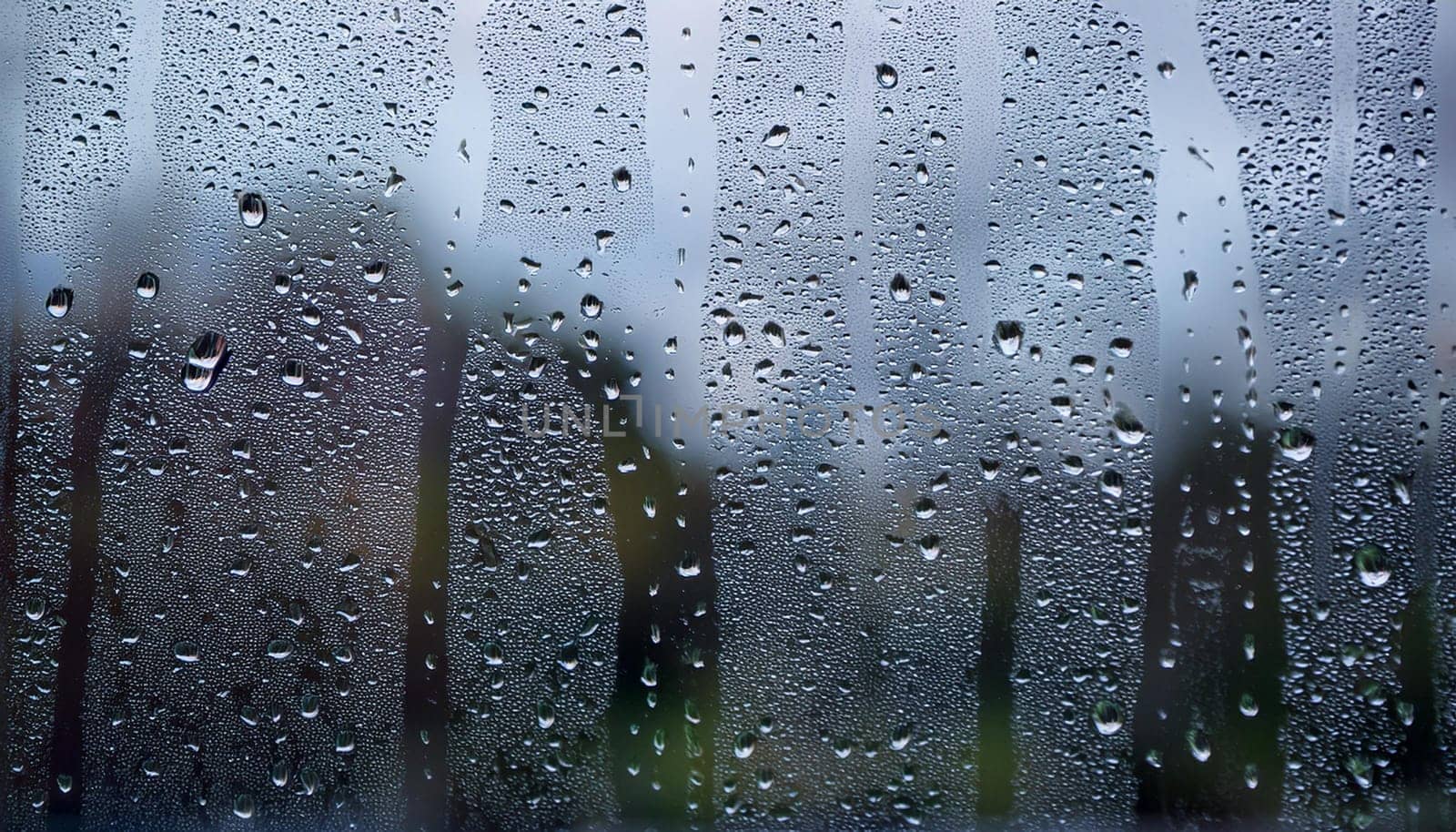 rain drops on window pane useful as a background