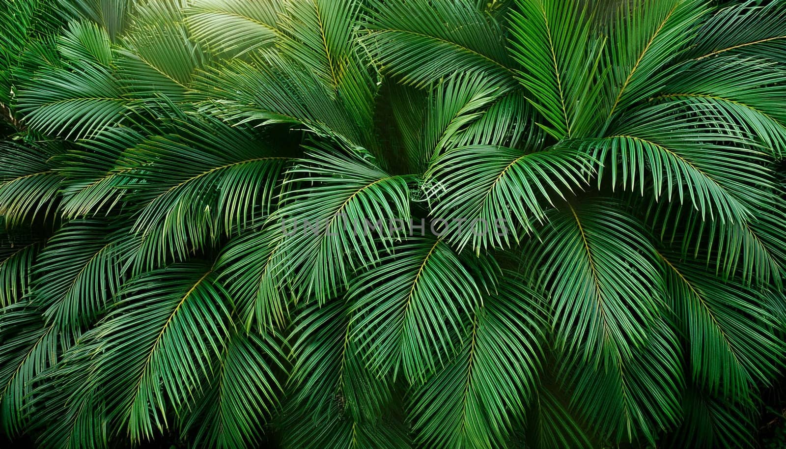 green leaves foliage texture useful as a background, AI generated image