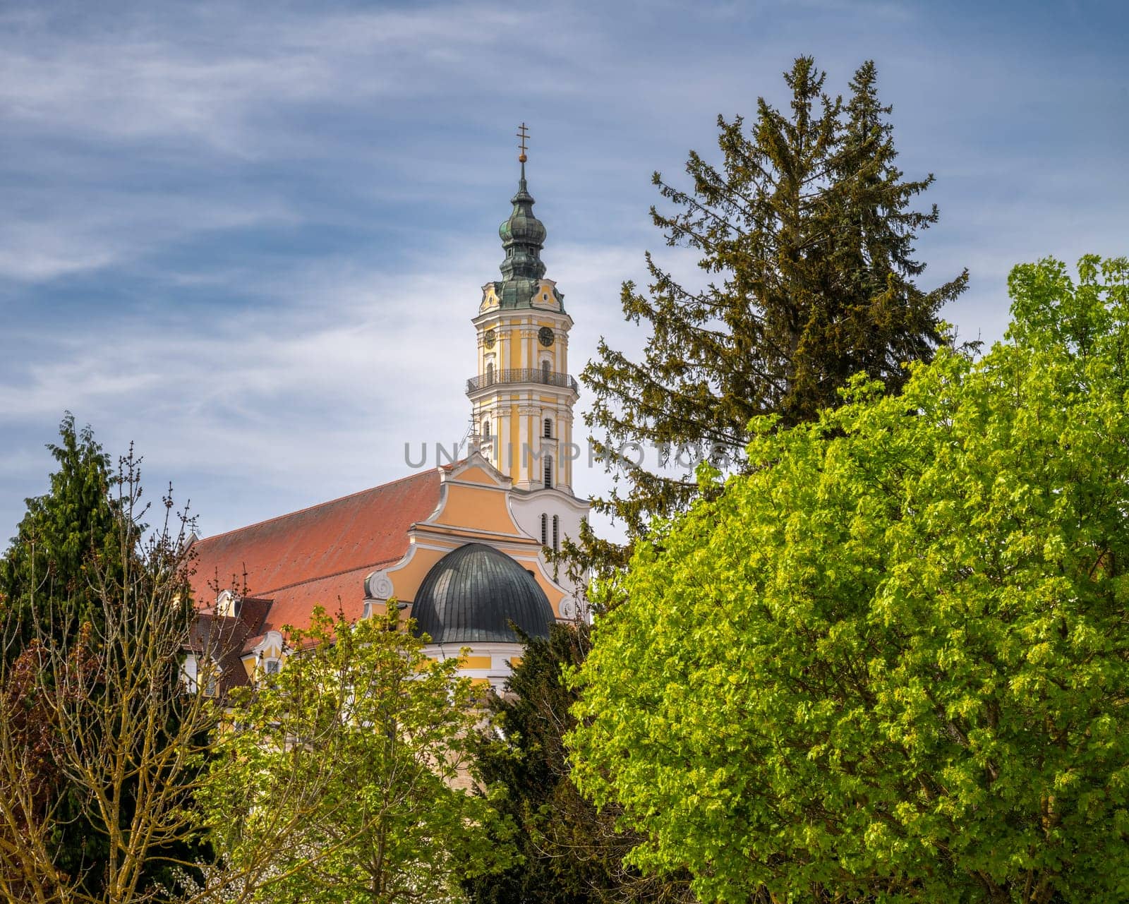 Heilig Kreuz abbey in Donauwörth (Bavaria, Germany)