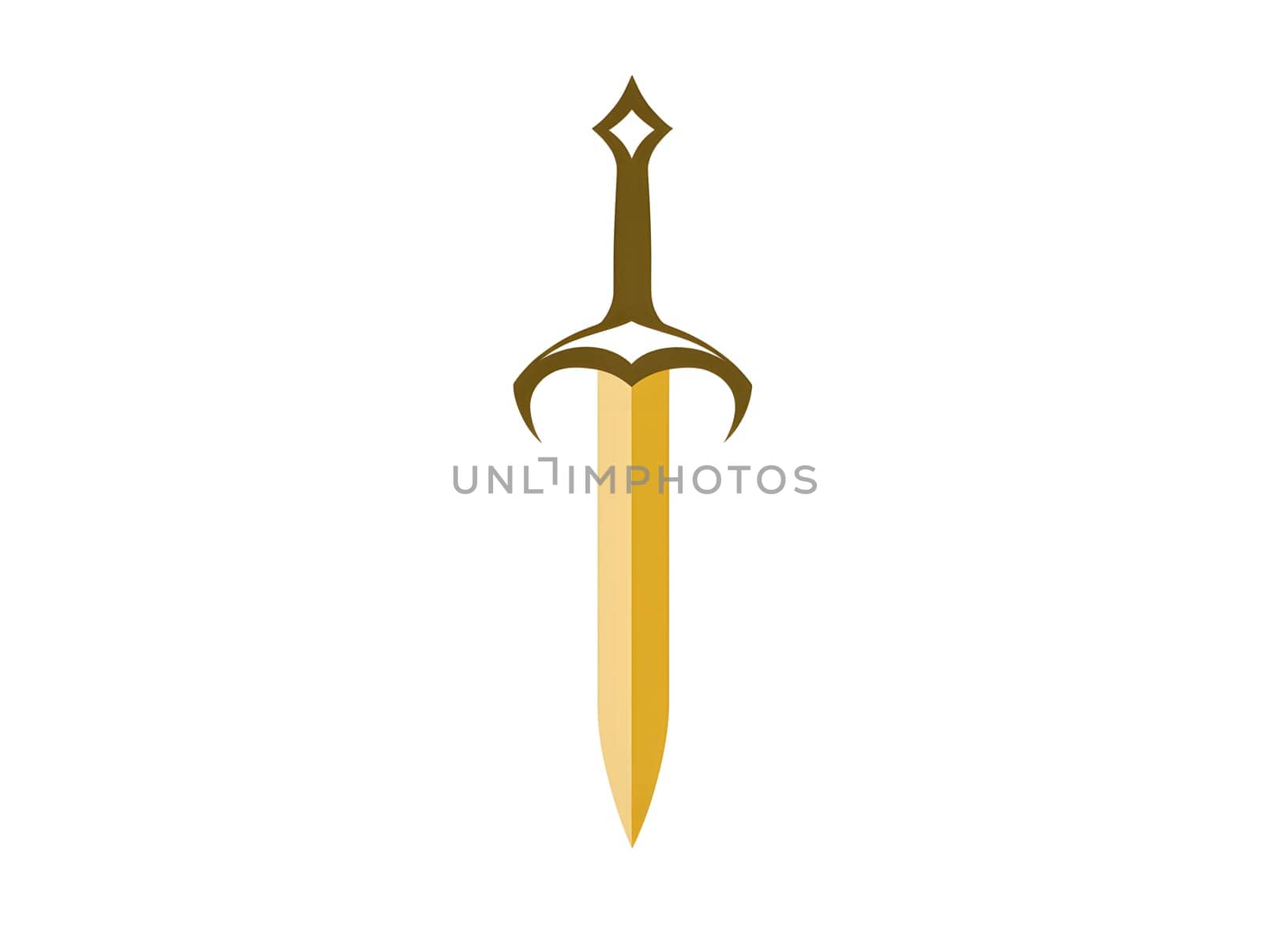 Red Sword Dagger Weapon Icon Logo Symbol Emblem