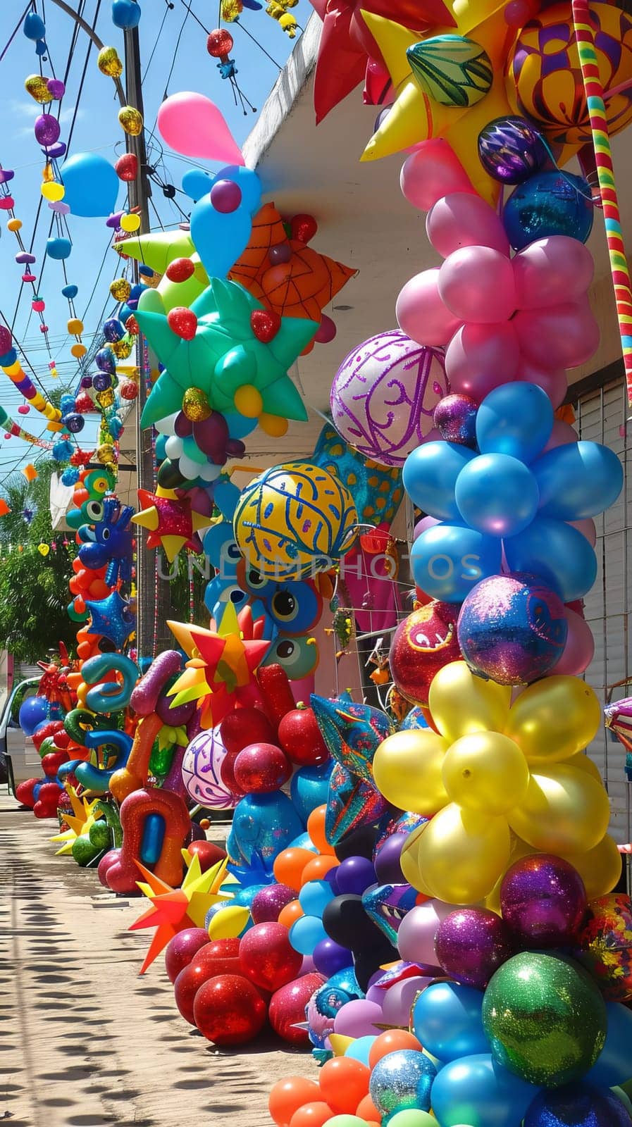 Dia del Nino balloons and toys for children