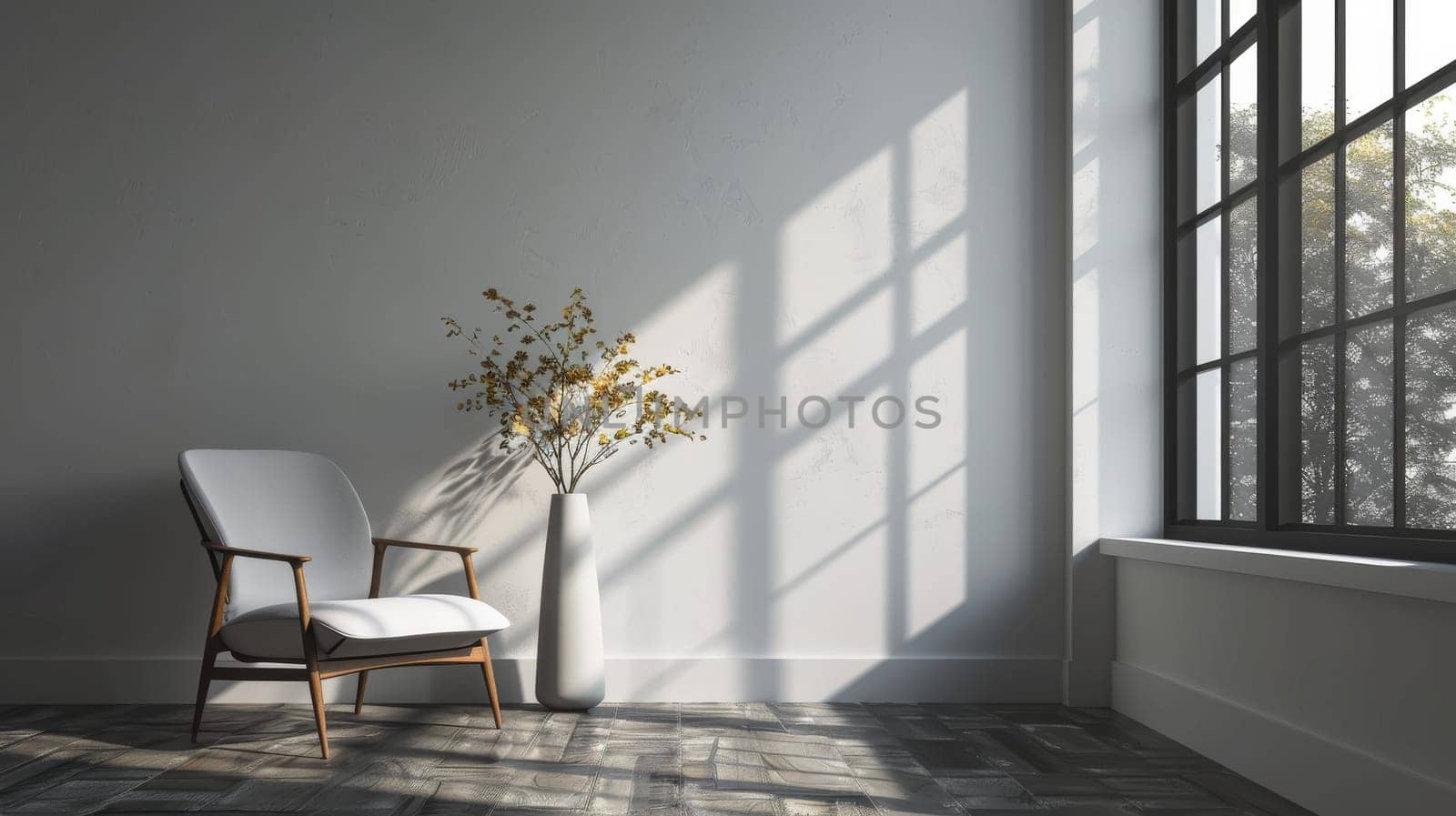 Dramatic silhouette showcasing the timeless beauty of minimalist decor