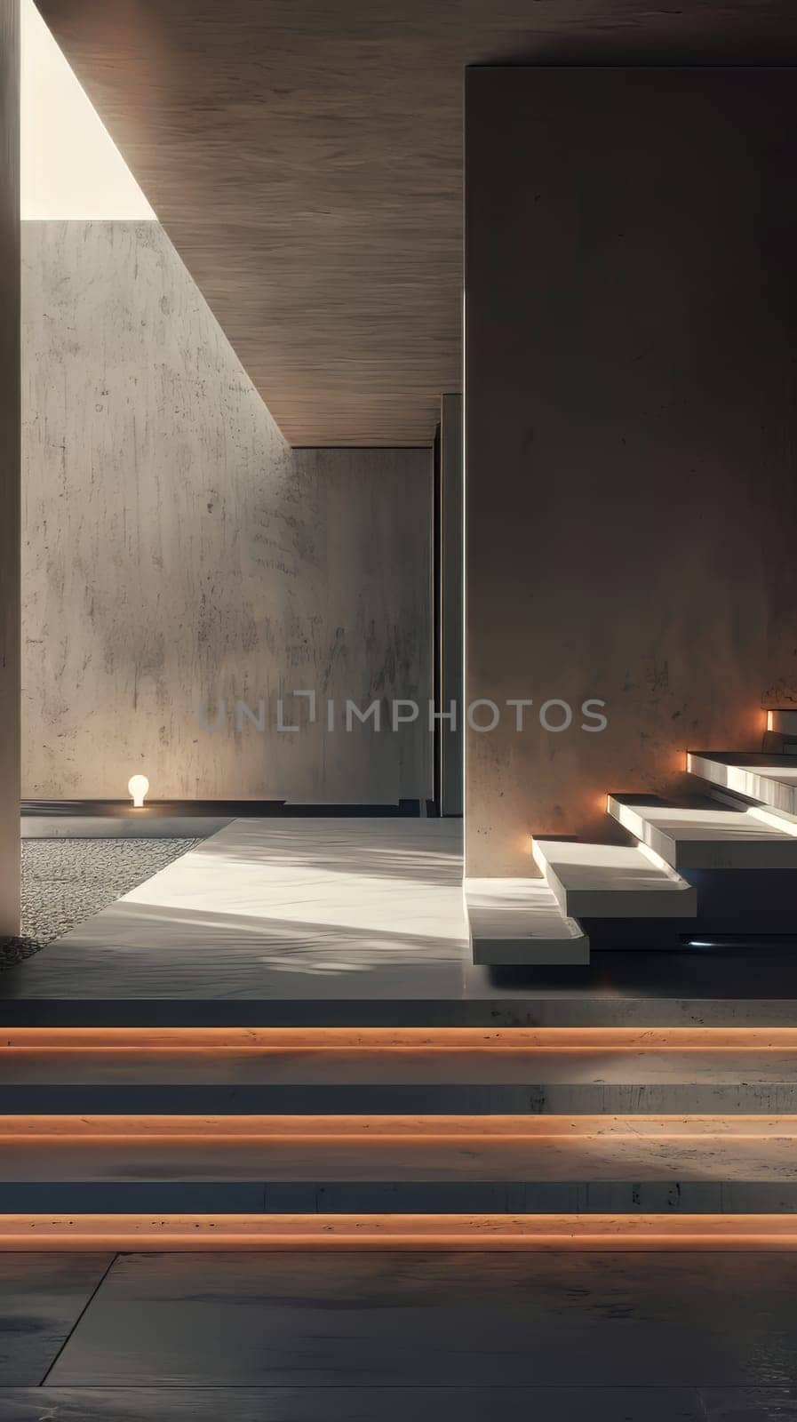 Minimalist design with focus on essential elements