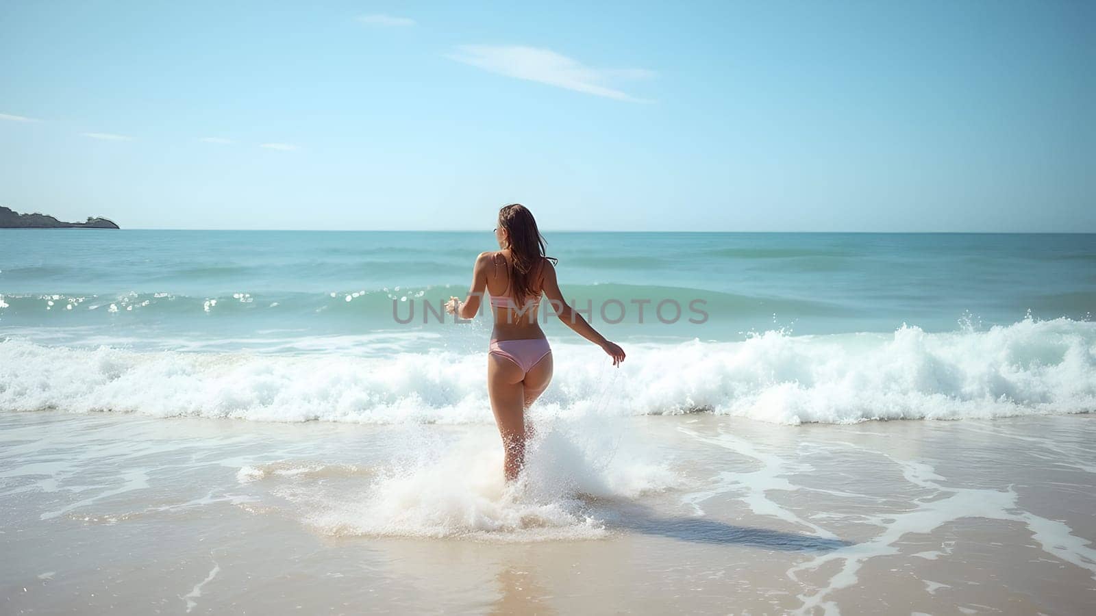 Beautiful woman at the beach