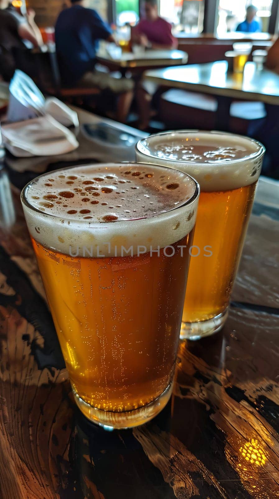 National Beer Day frothy pints and hops