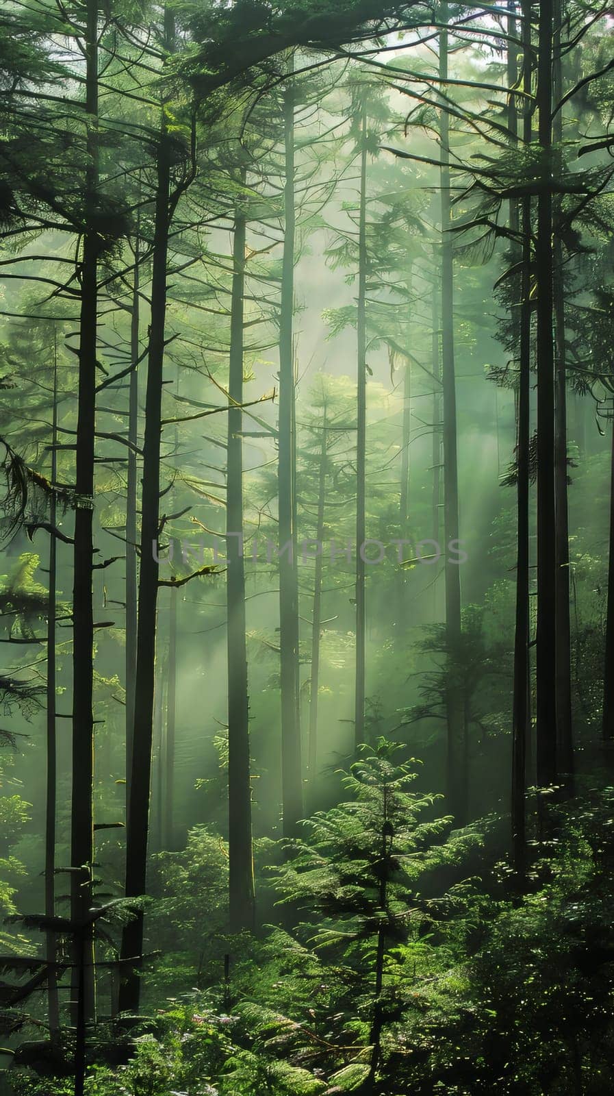 Peaceful cedar forests perfumed with resin