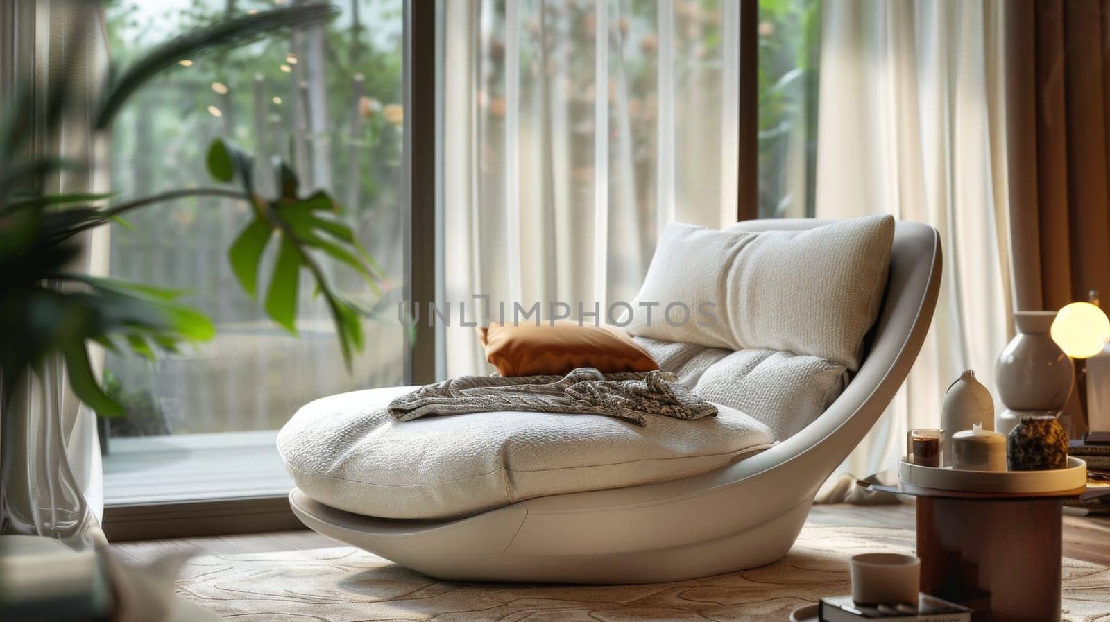 Stylish home furnishings with space for your personalized branding or slogan