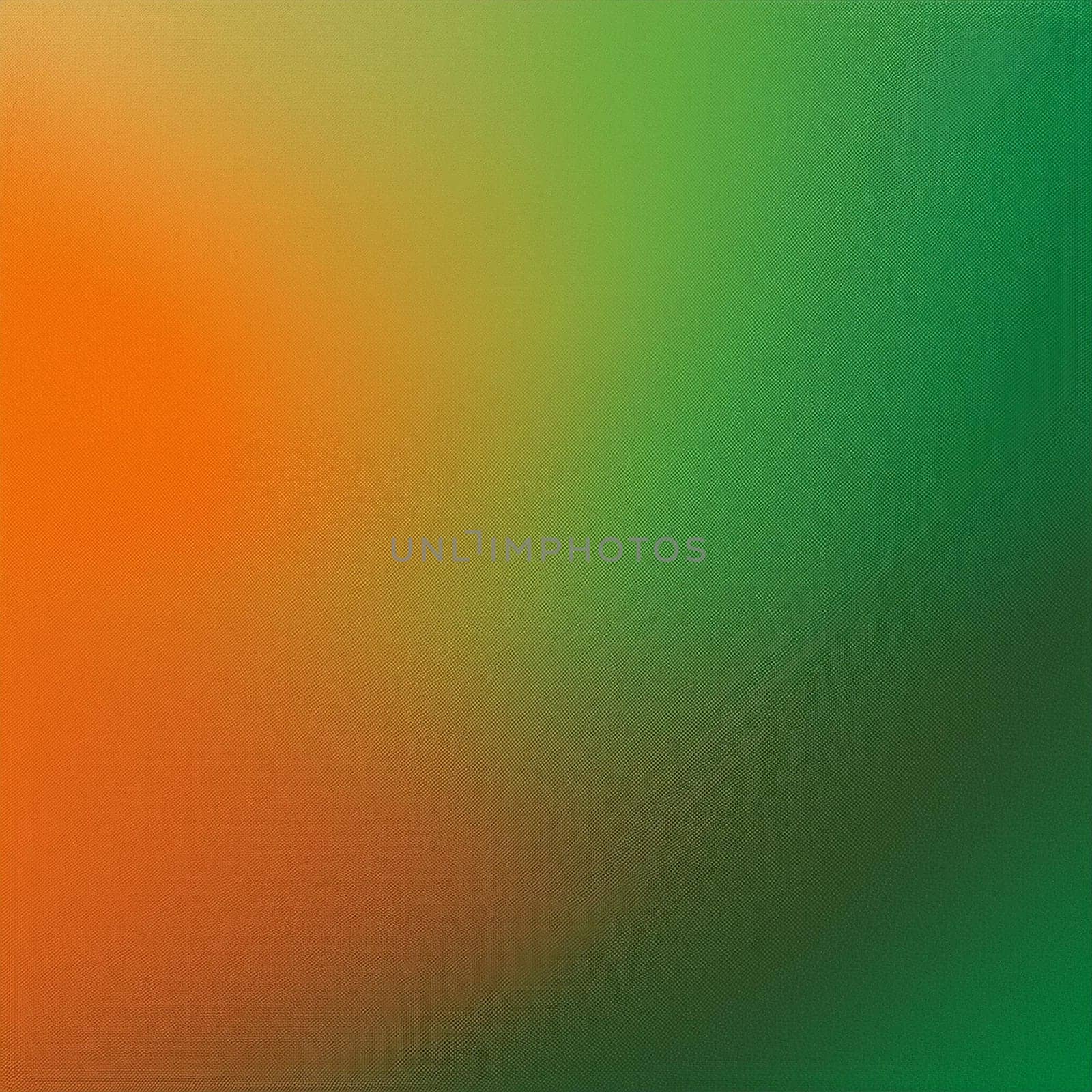 grainy orange and green gradient useful as a background