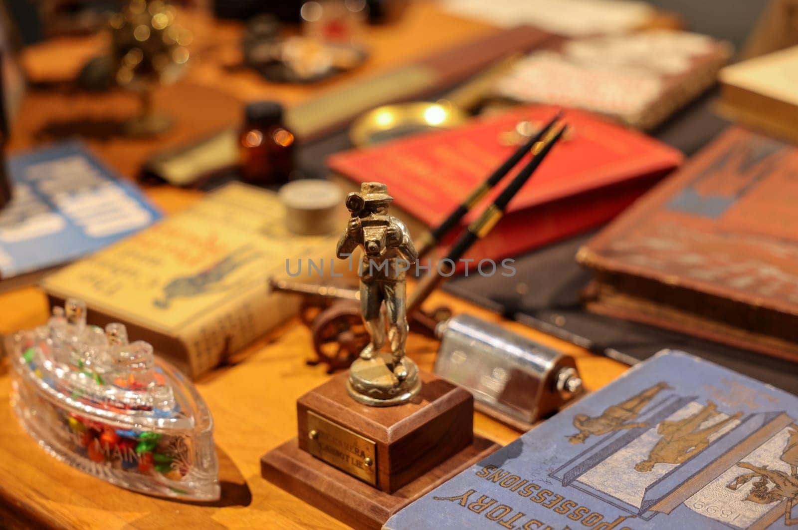 Venice, Italy - May 7 2024: Foreigners Everywhere 60th Venice Art Biennale in Venice. The Museum of the Old Colony by Pablo Delano. Art installation Explores the Legacies of Colonialism in Puerto Rico
