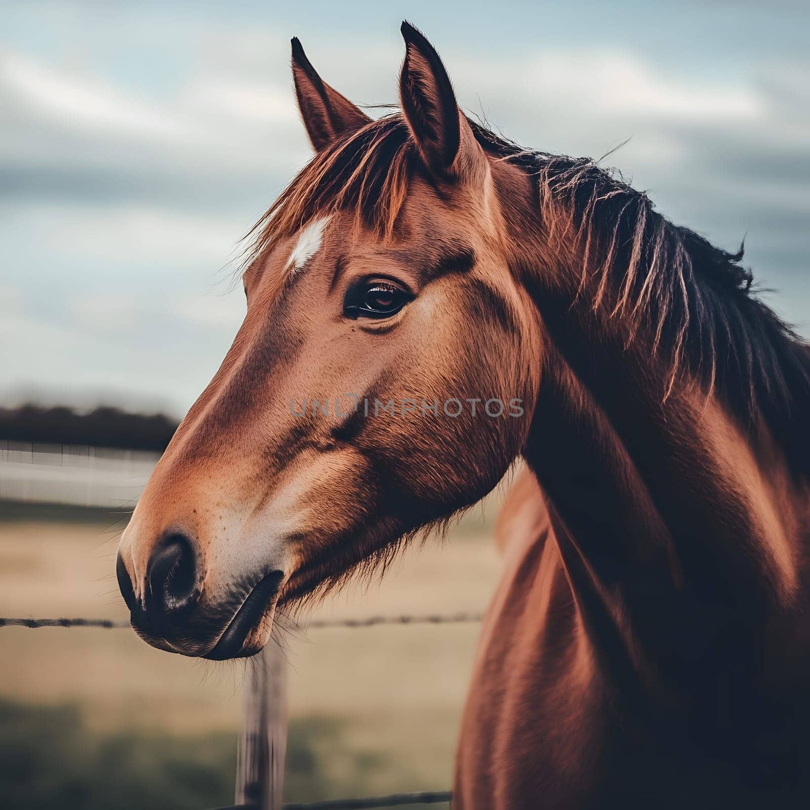 Angry Aggressive Brown Horse Wildlife Pony Equine