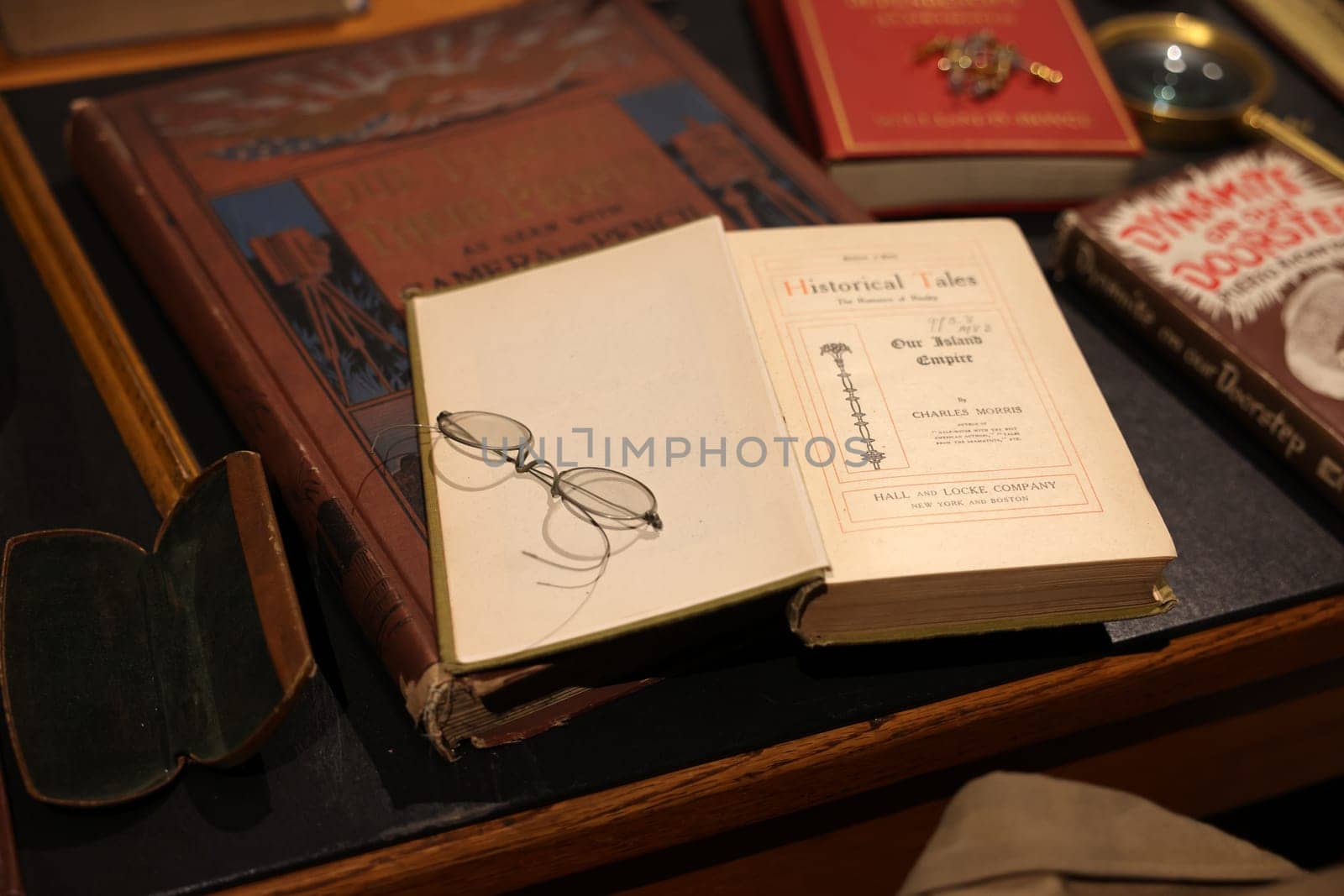 Venice, Italy - May 7 2024: Foreigners Everywhere 60th Venice Art Biennale in Venice. The Museum of the Old Colony by Pablo Delano. Art installation Explores the Legacies of Colonialism in Puerto Rico