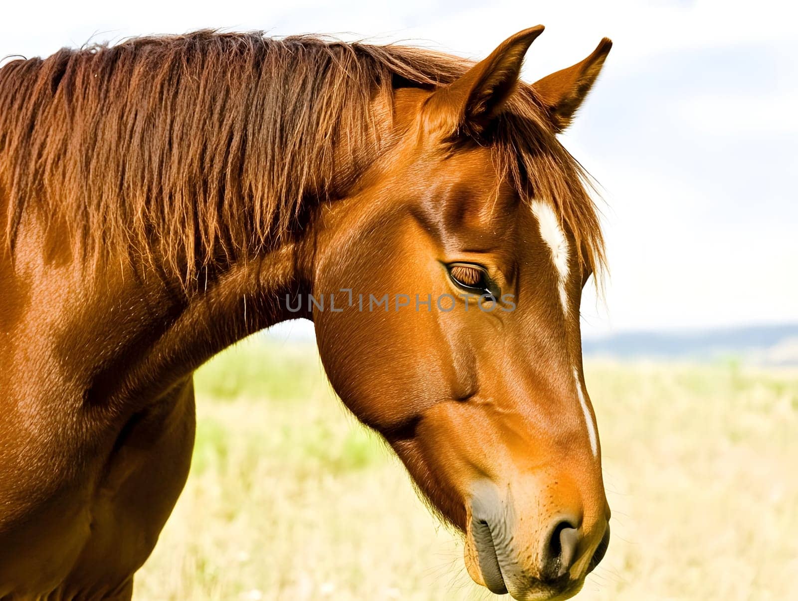 Depressed Brown Horse Wildlife Pony Animal Equine