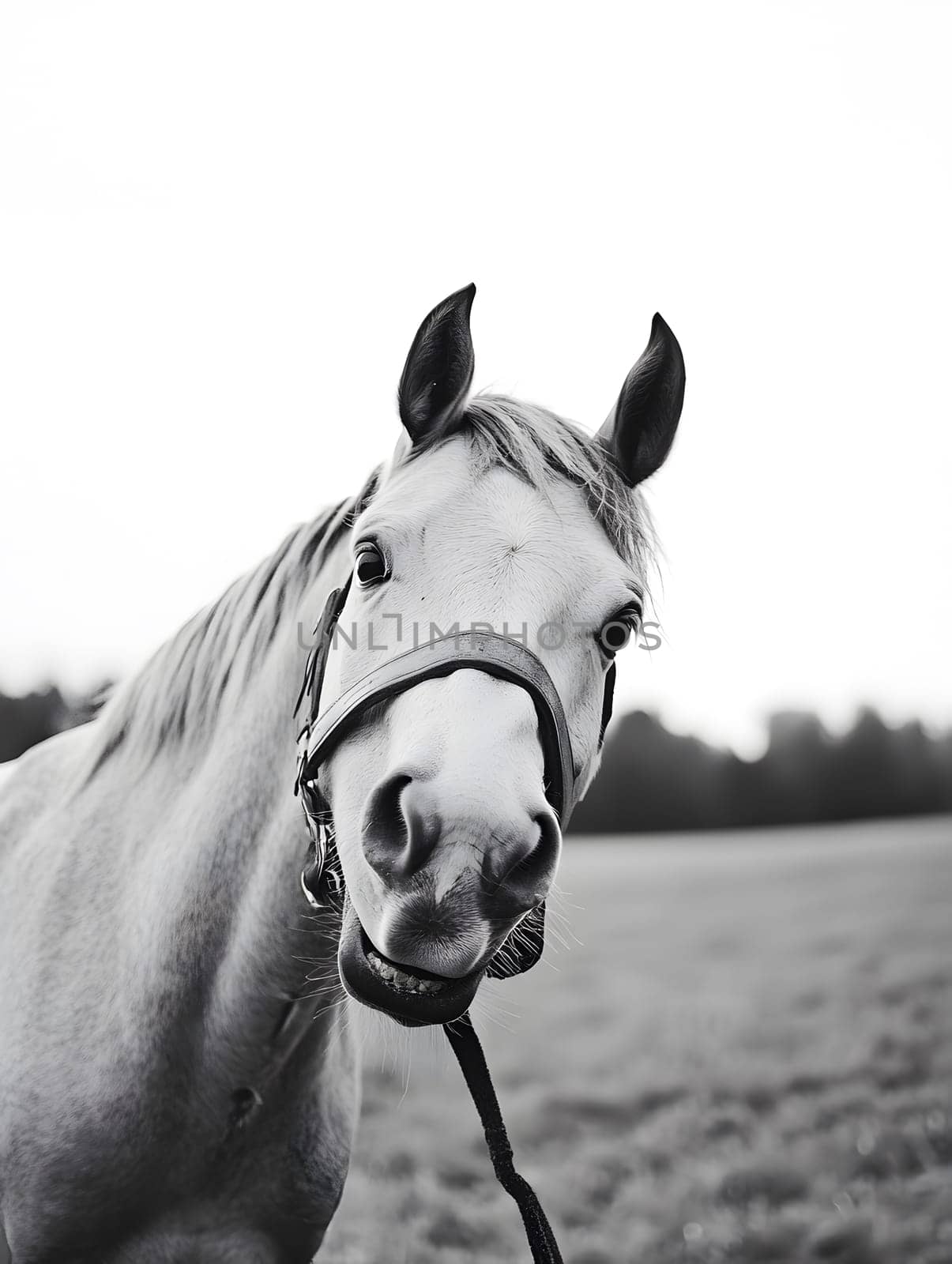 Happy Brown Horse Wild Pony Equine