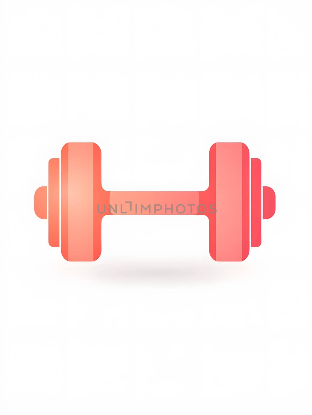 Simple Dumbell weightlifting Gym Lifting Sports Workout Fitness icon logo Symbol