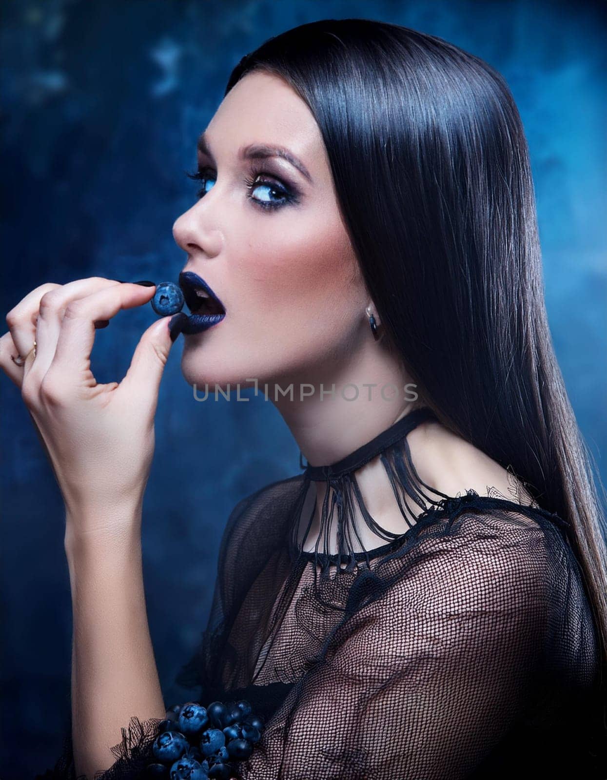 gorgeous young woman , AI generated image