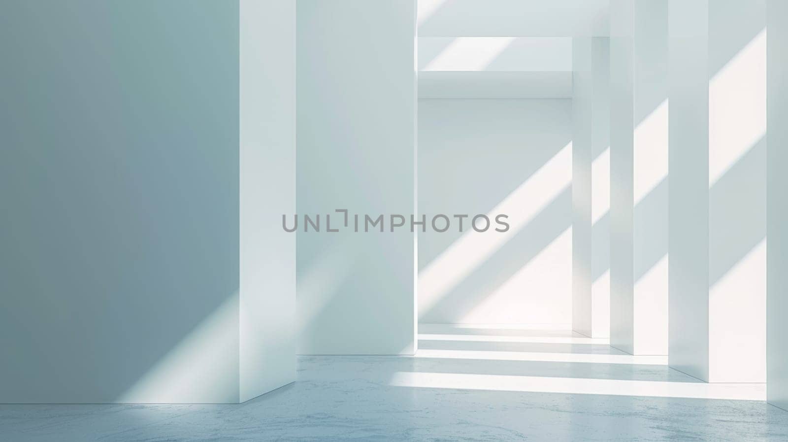 Clean, elegant modern background with ample copy space.
