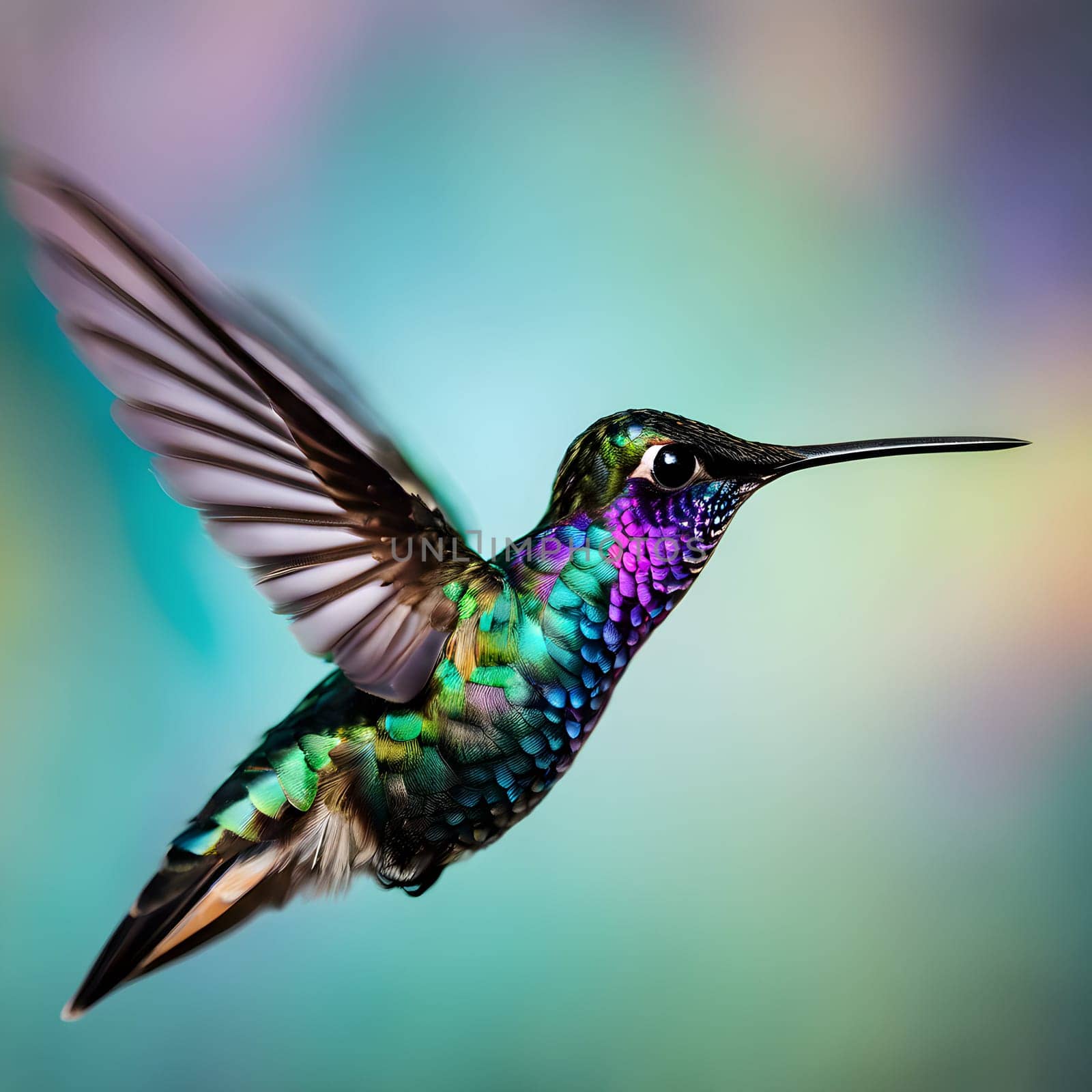 Dancing Light: Iridescence of the Hummingbird