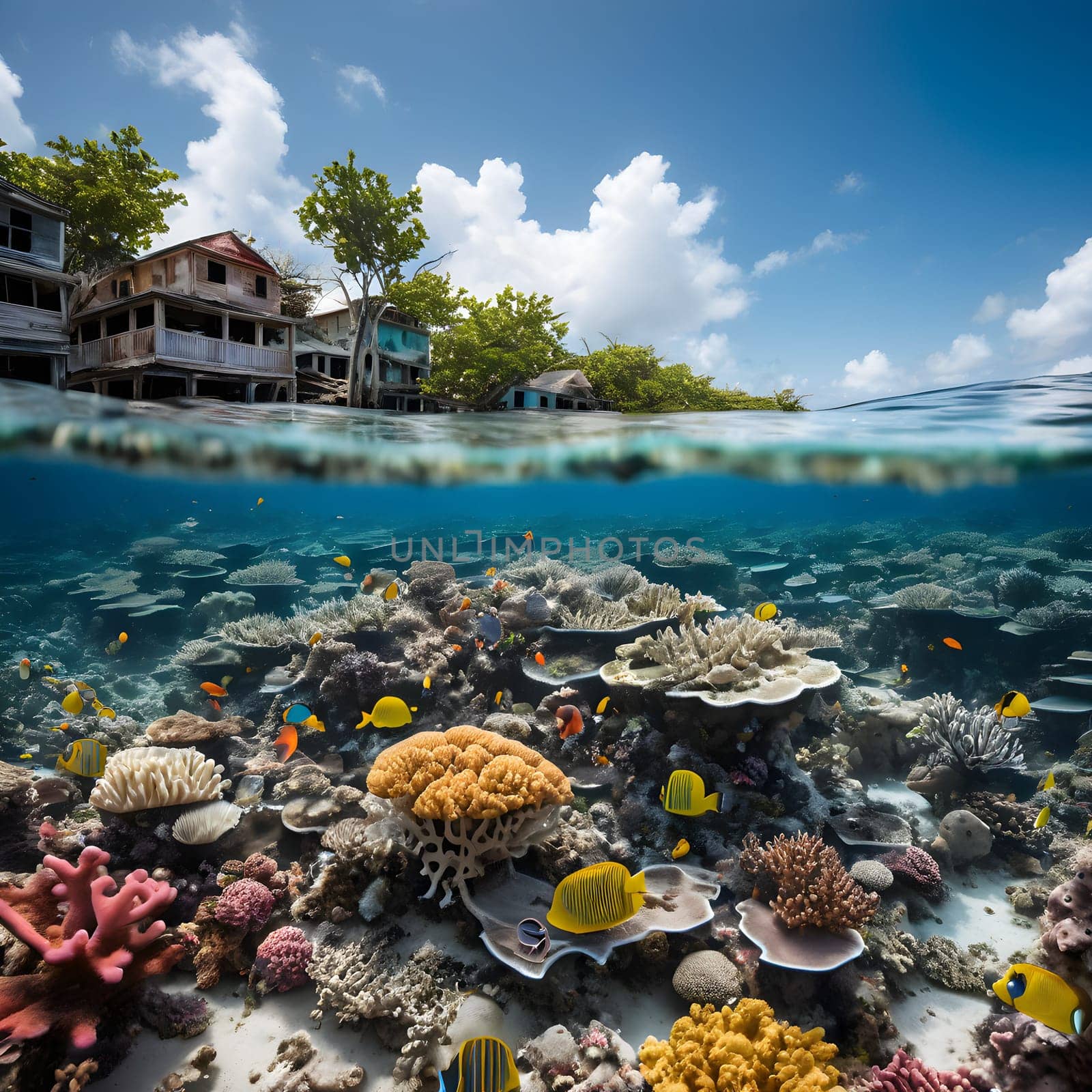 Fractured Beauty: The Impact of Climate Change on Coral Reefs