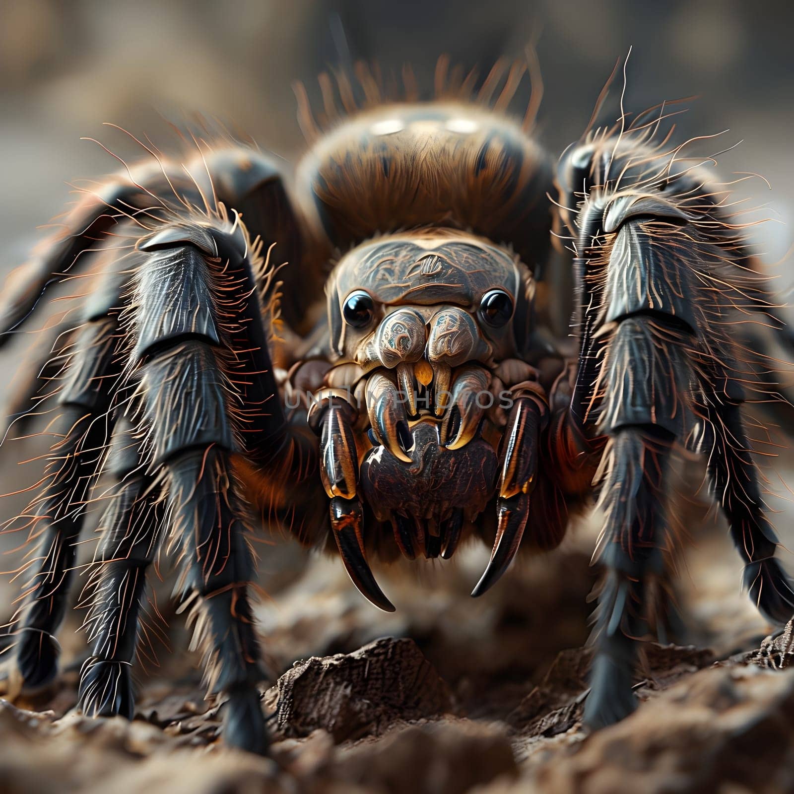 Close Encounter: The Intimidating Features of a Tarantula