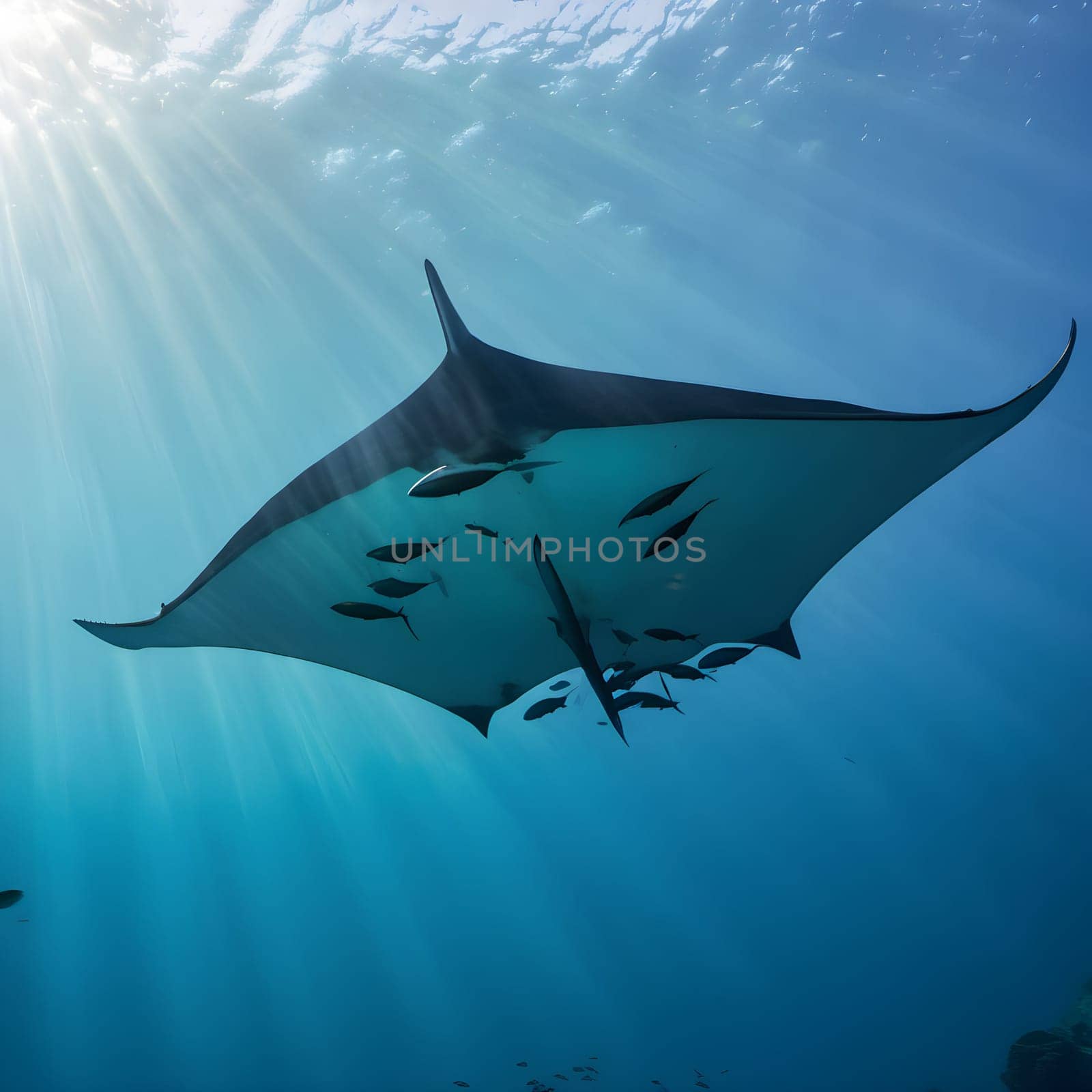 Majestic Manta: A Dance with Schools of Fish in Okinawa