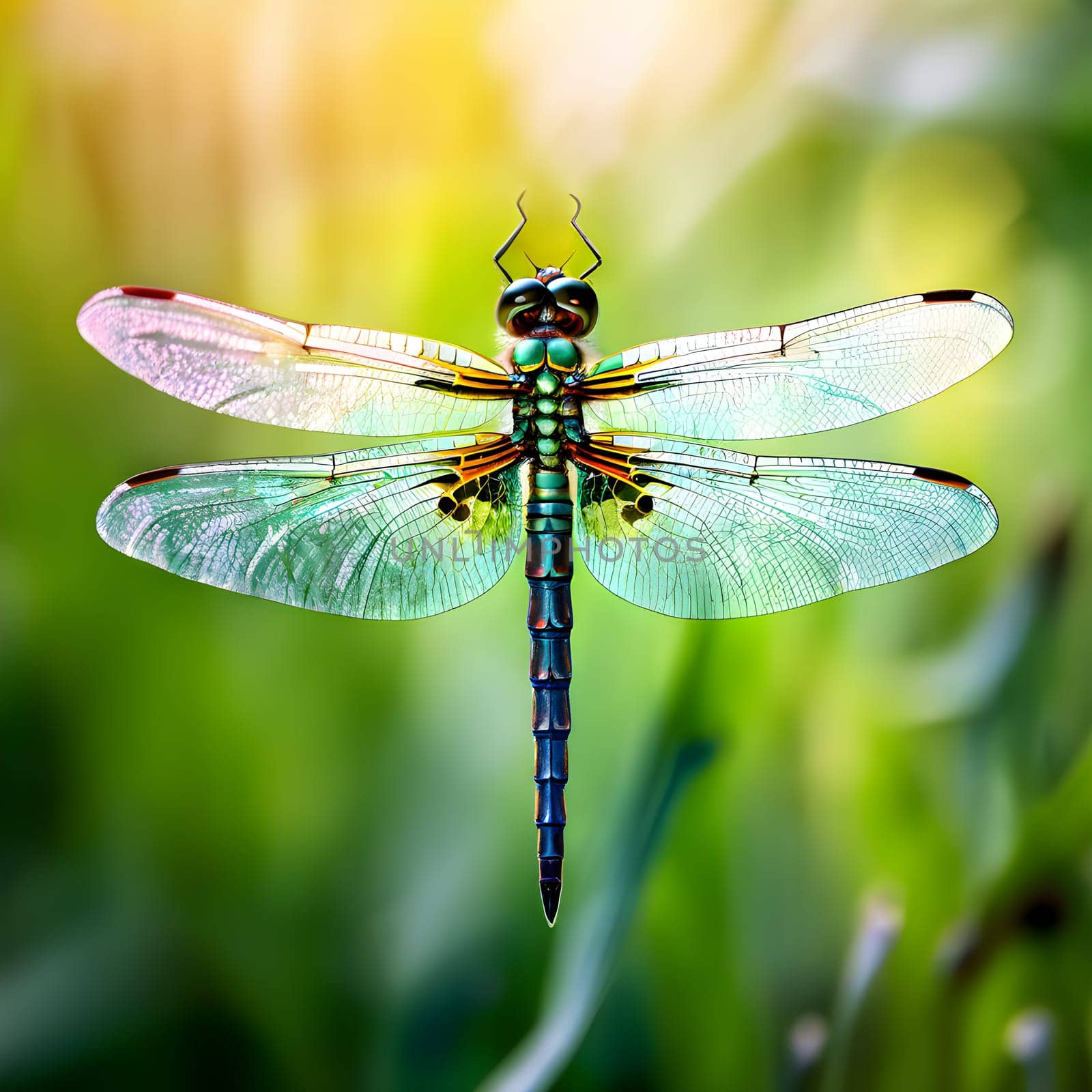 The Delicate Dragonfly: A Glimpse into Summer Wildlife