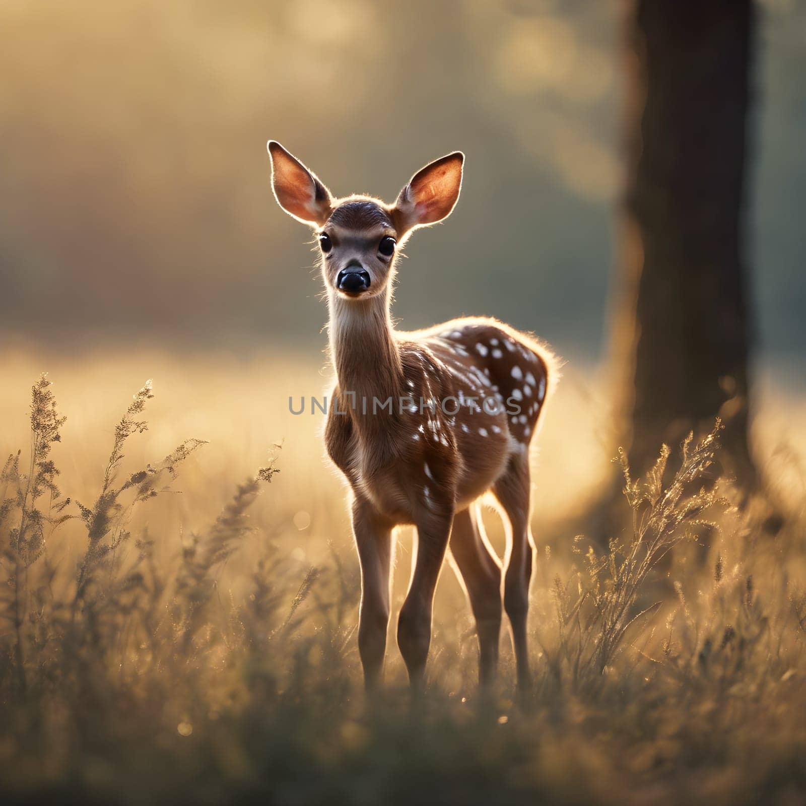First Steps: A Fawn Emerges Into the Morning Light
