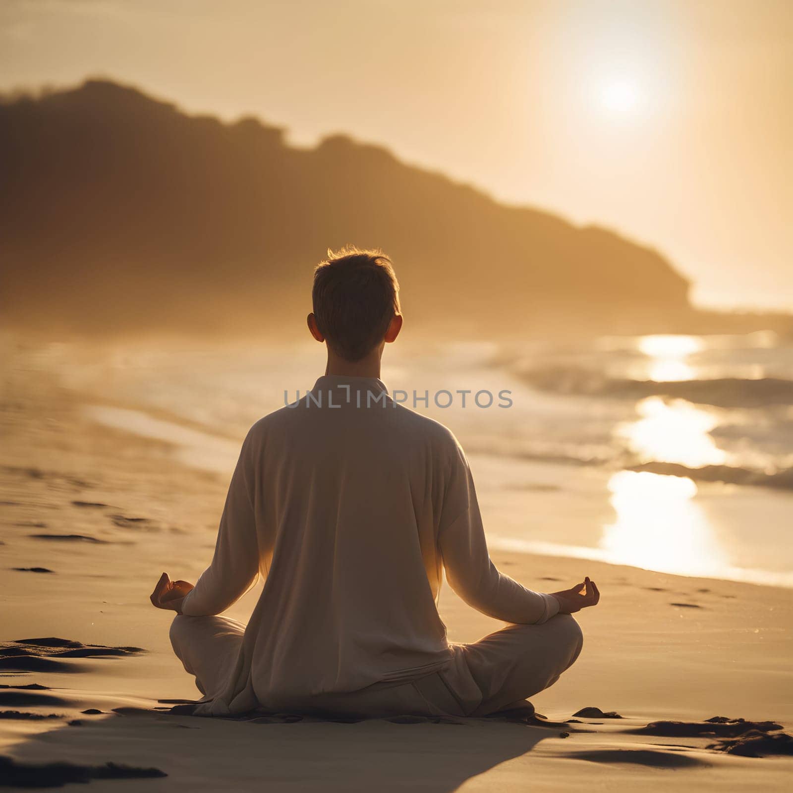 Sunrise Meditation: Finding Peace on the Beach