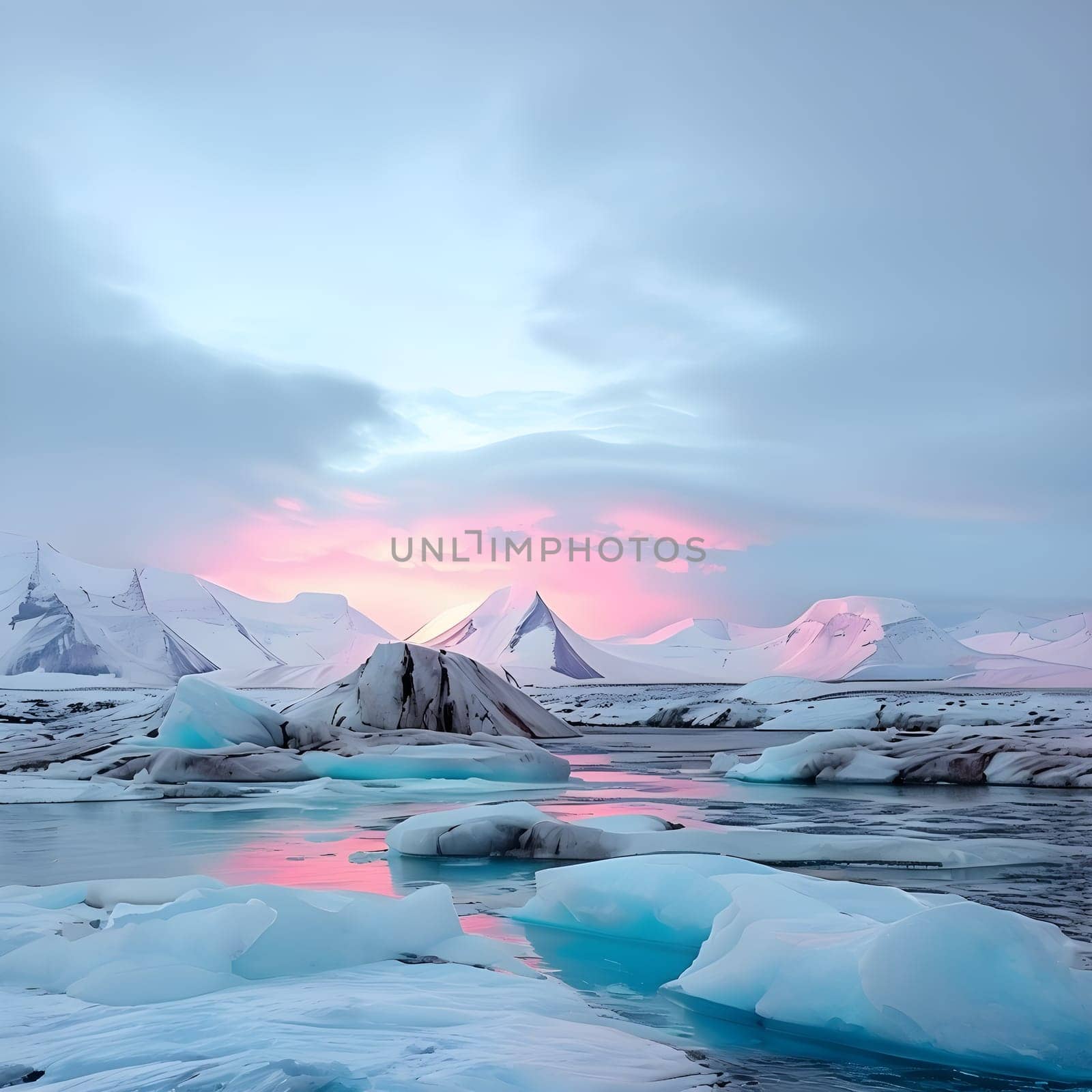 Frozen Serenity: Svalbard's Arctic Light in Winter