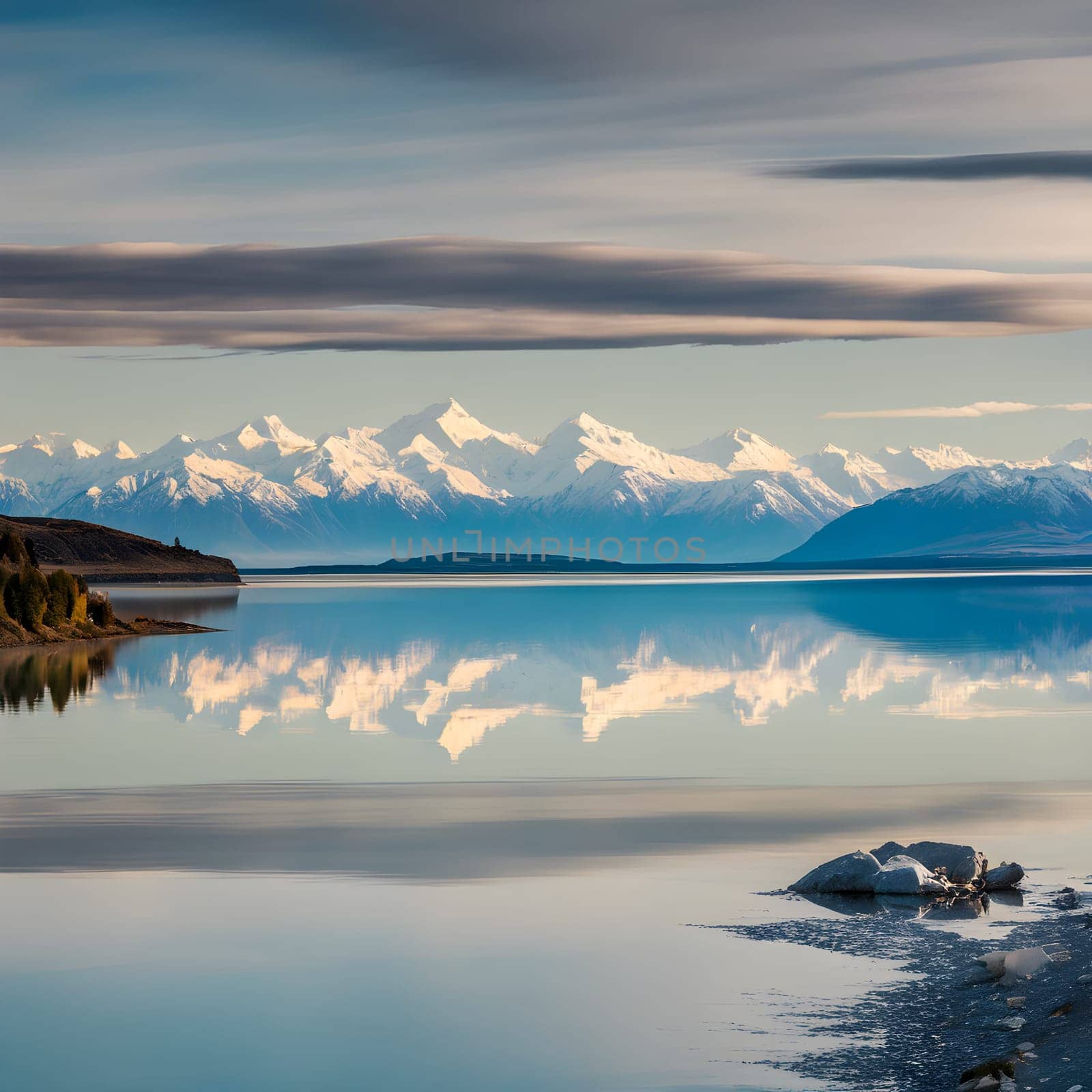 Mirror of the Peaks: Lake Pukaki's Morning Reflections