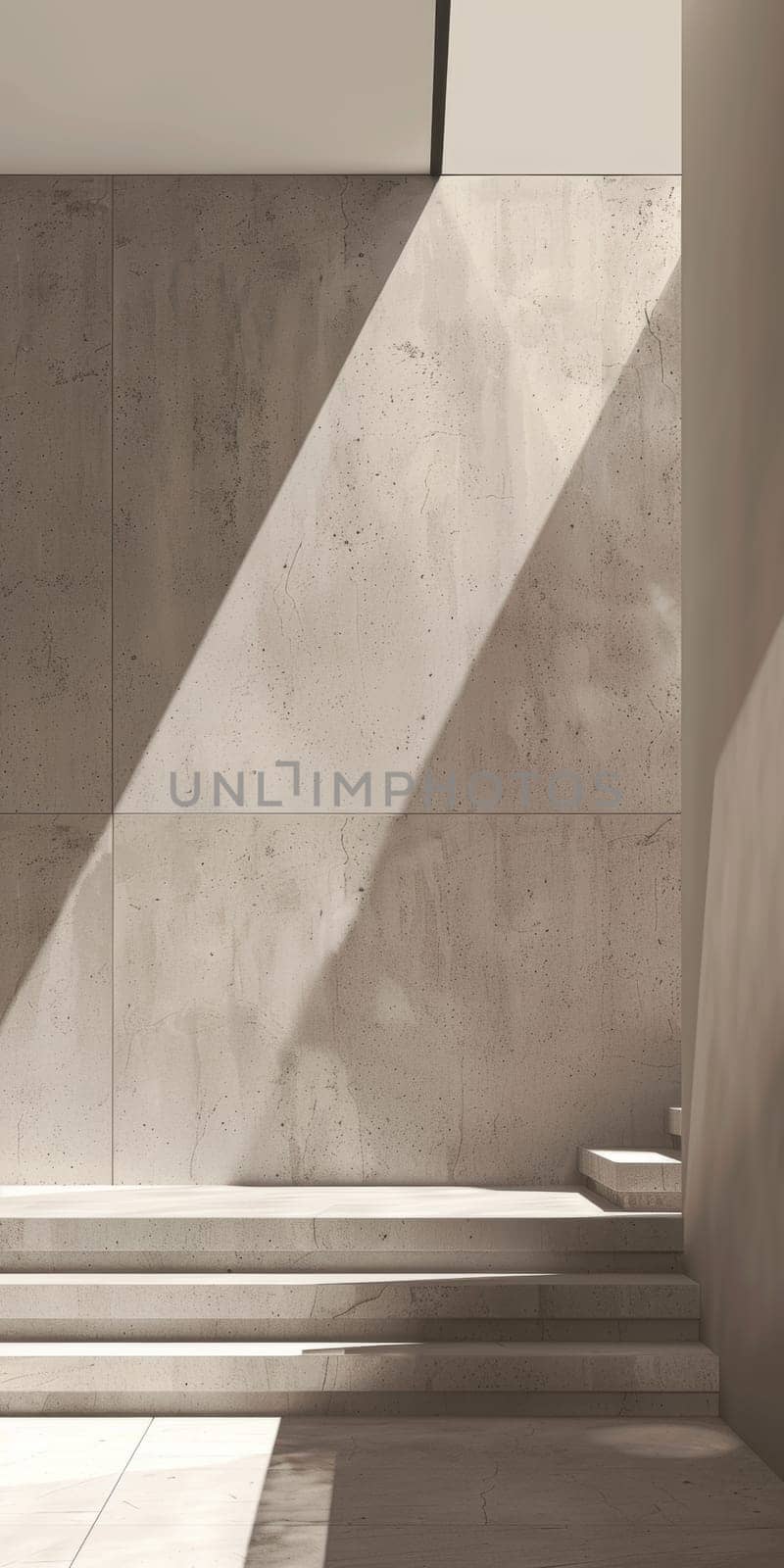 Contemporary minimalist design featuring plenty of room for text.